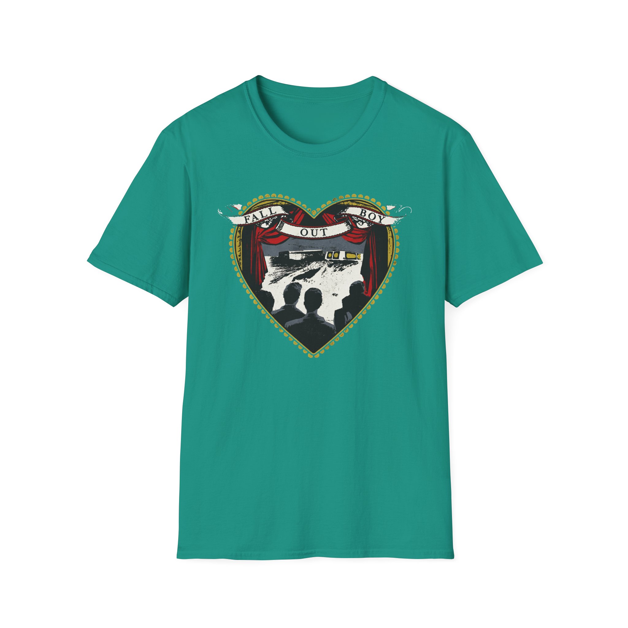 Fall Out Boy Album Cover Heart Unisex Softstyle T-Shirt