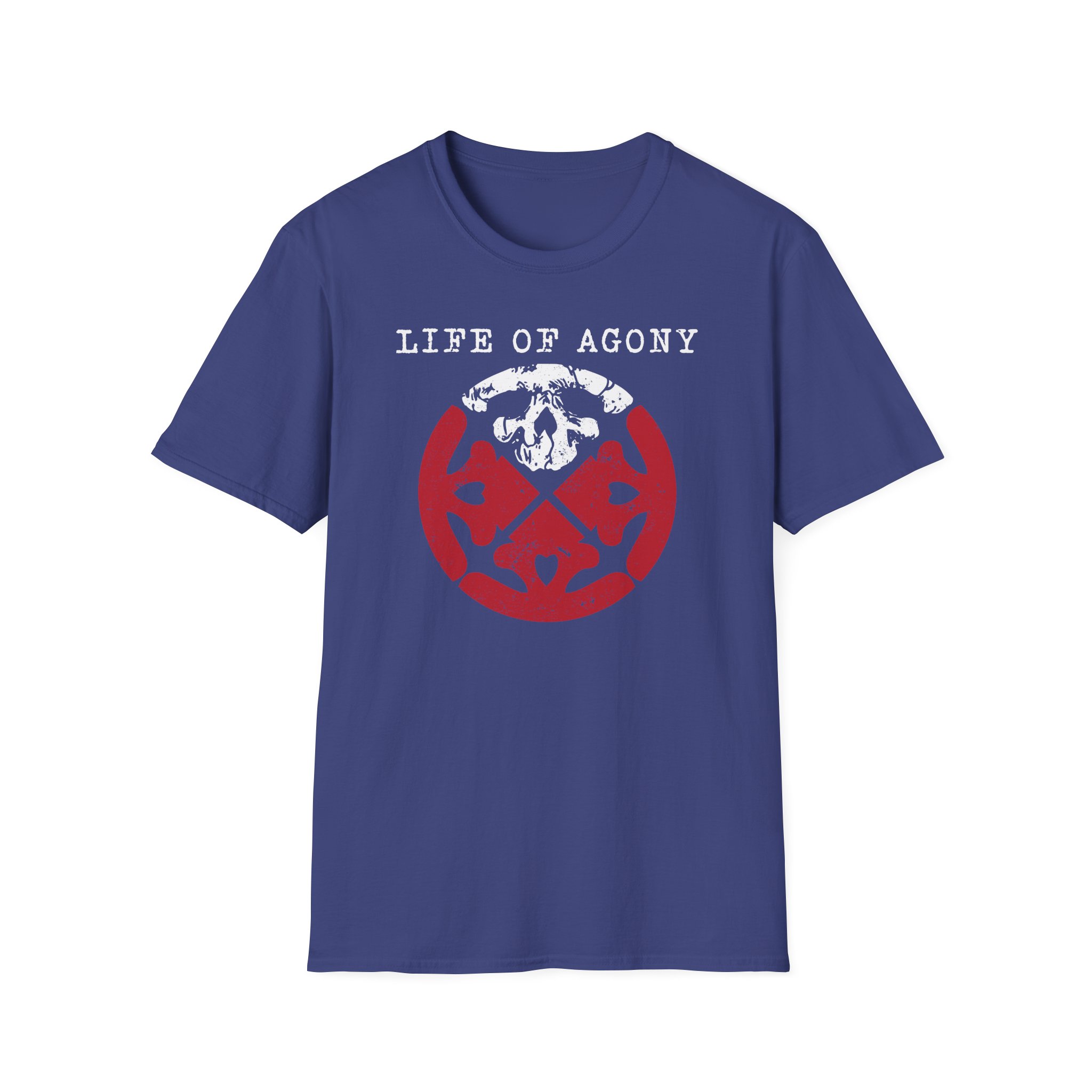 Vtg Life of Agony Band Music Star Unisex Softstyle T-Shirt
