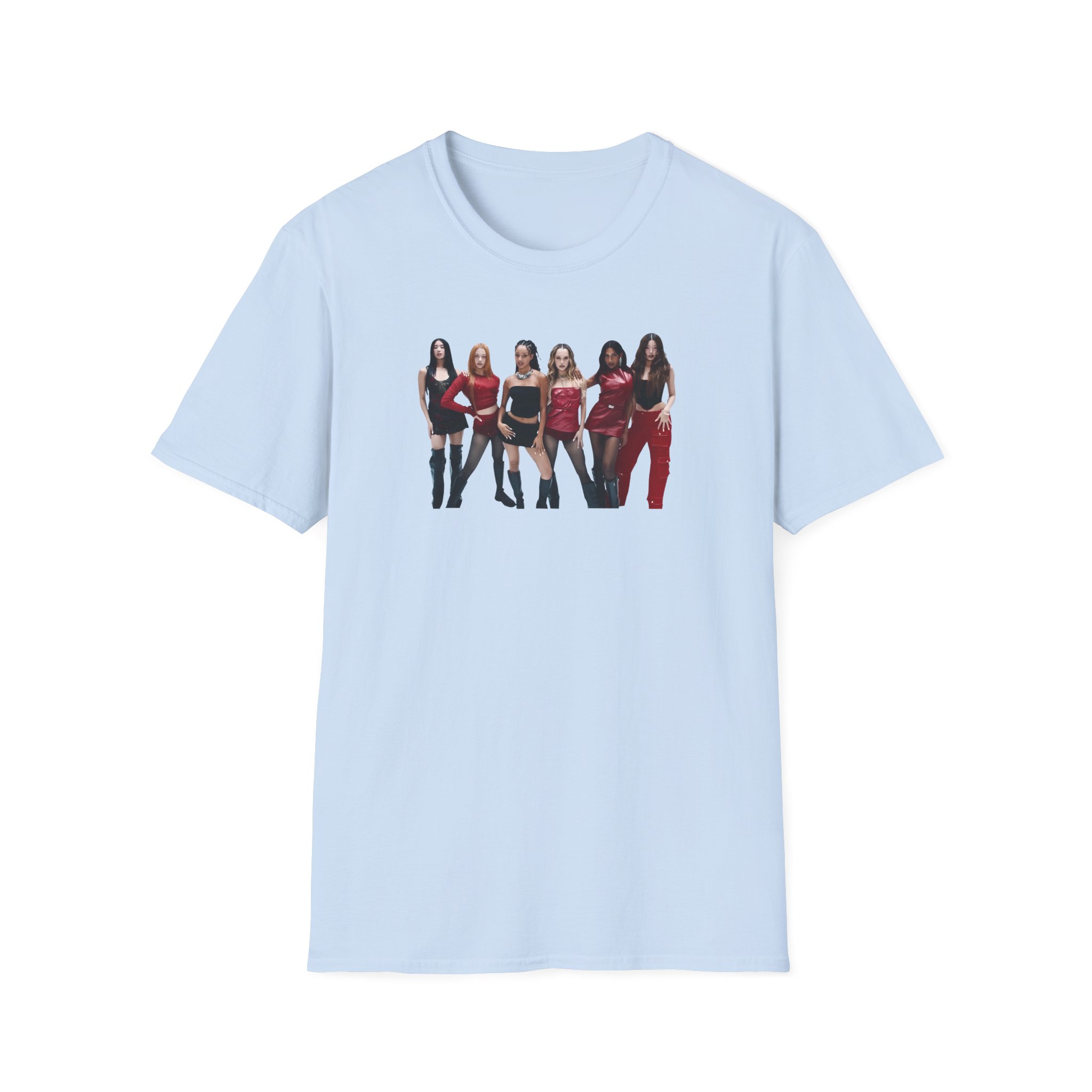 Katseye Red Photo Unisex Softstyle T-Shirt