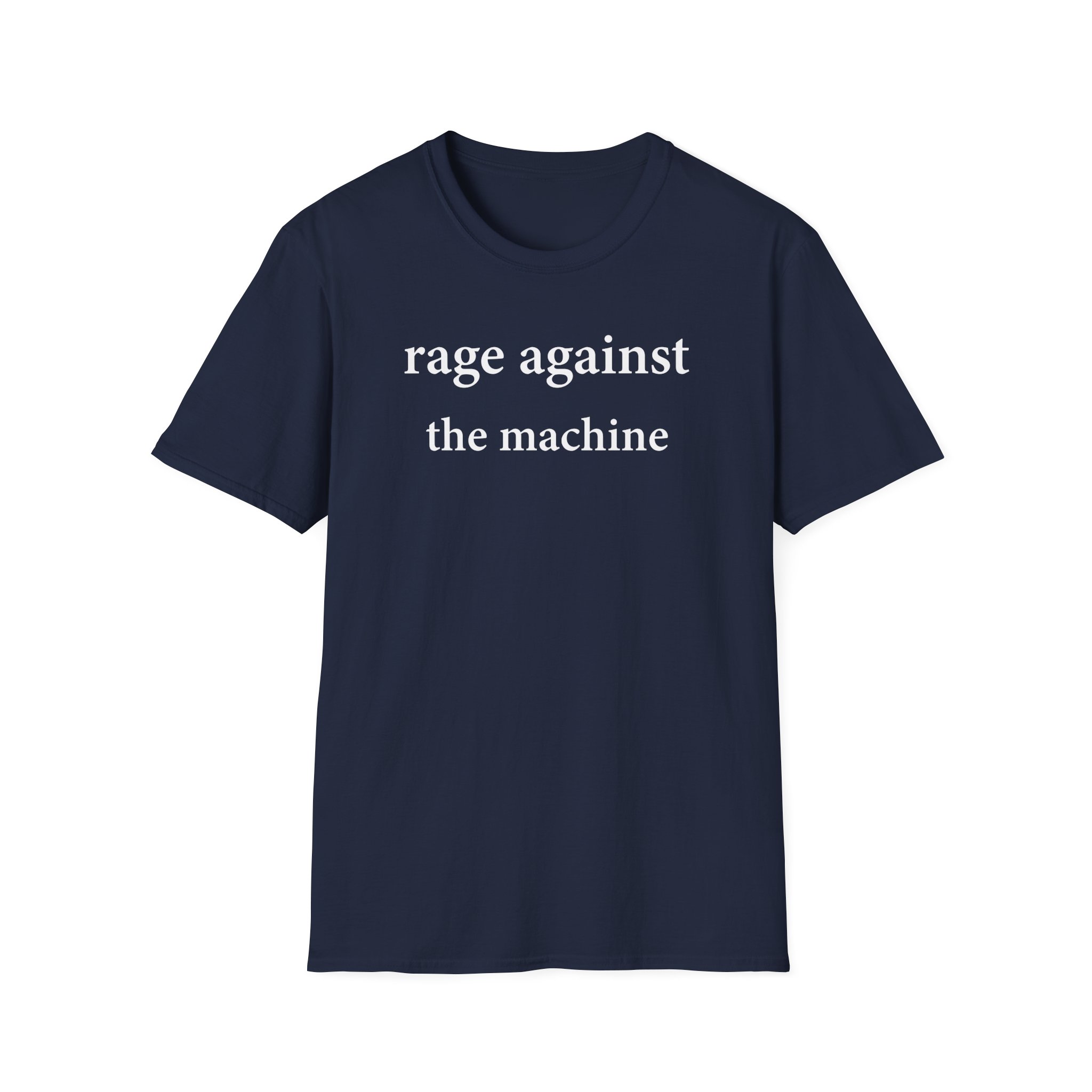 Rage Against the Machine Typewriter Molotov Unisex Softstyle T-Shirt