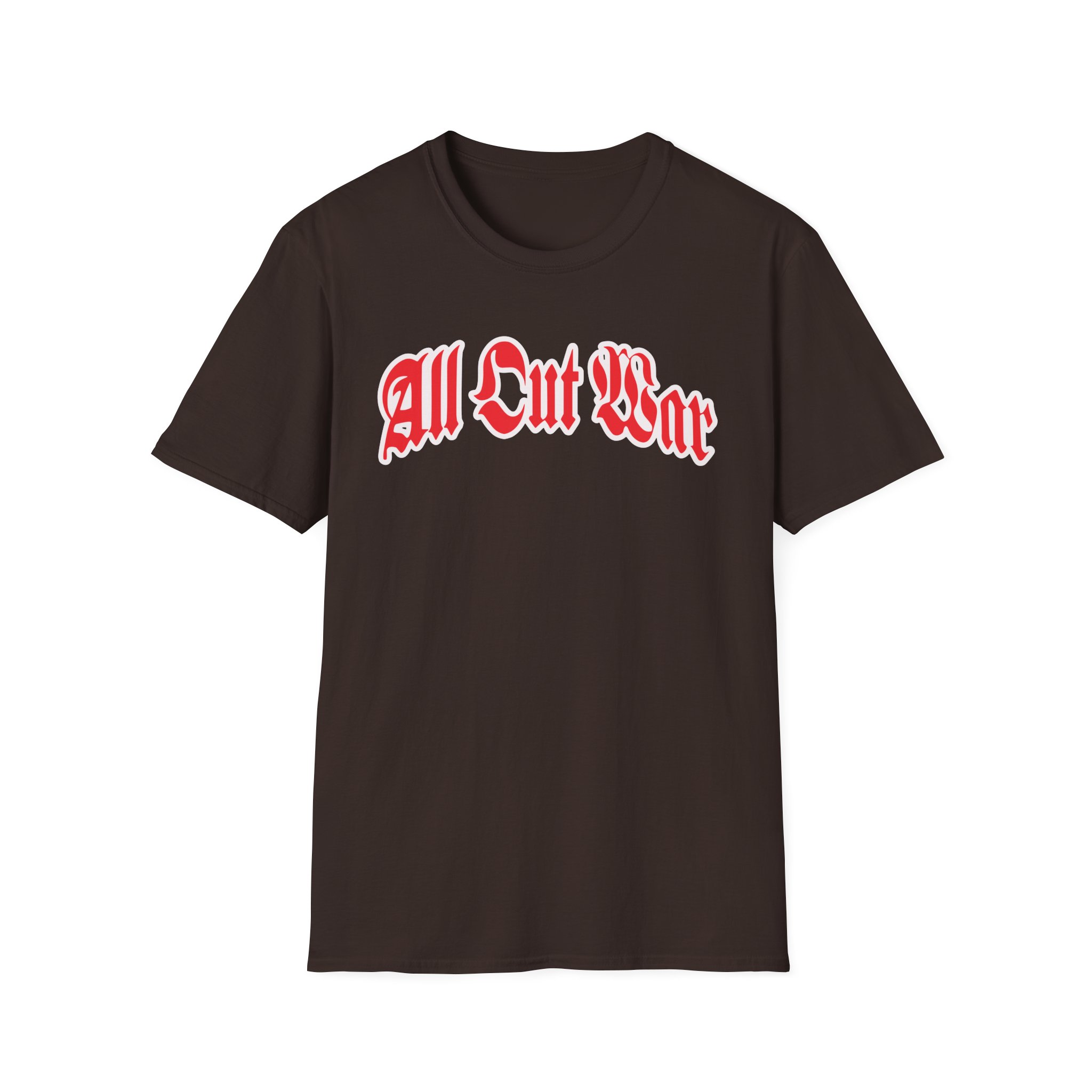 All Out War Logo Unisex Softstyle T-Shirt