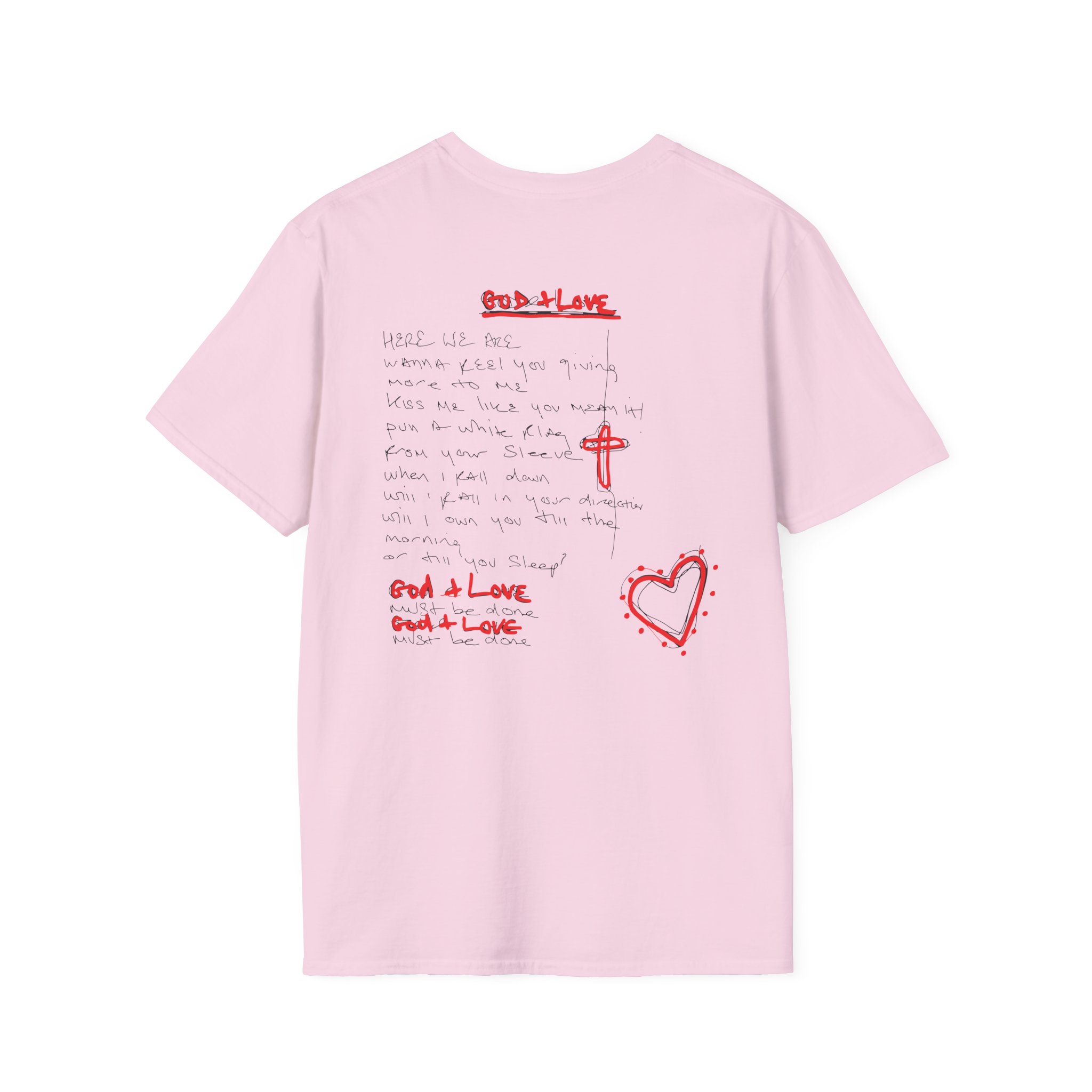 Boy George God & Love Unisex Softstyle T-Shirt