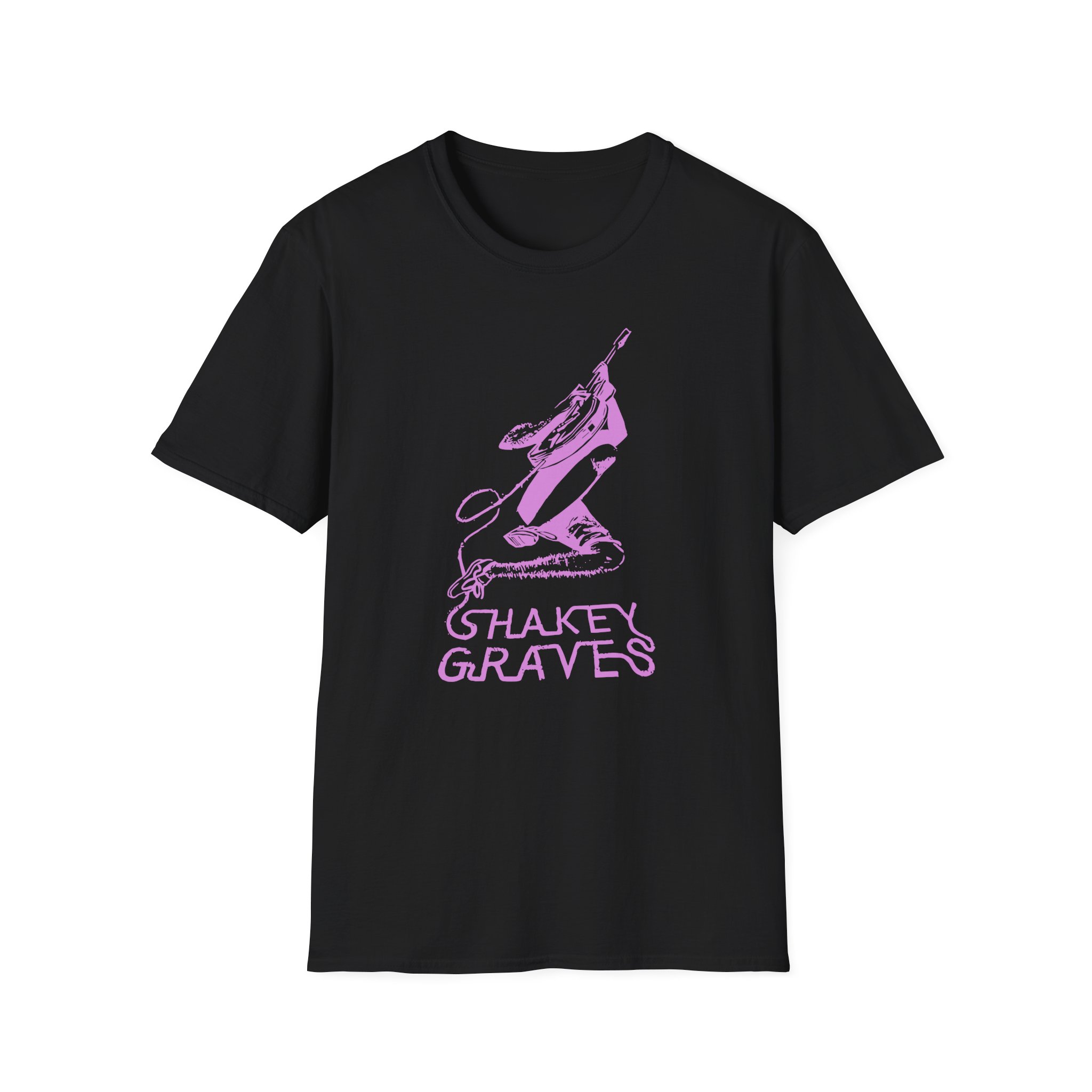 Shakey Graves Triple Skull Unisex Softstyle T-Shirt