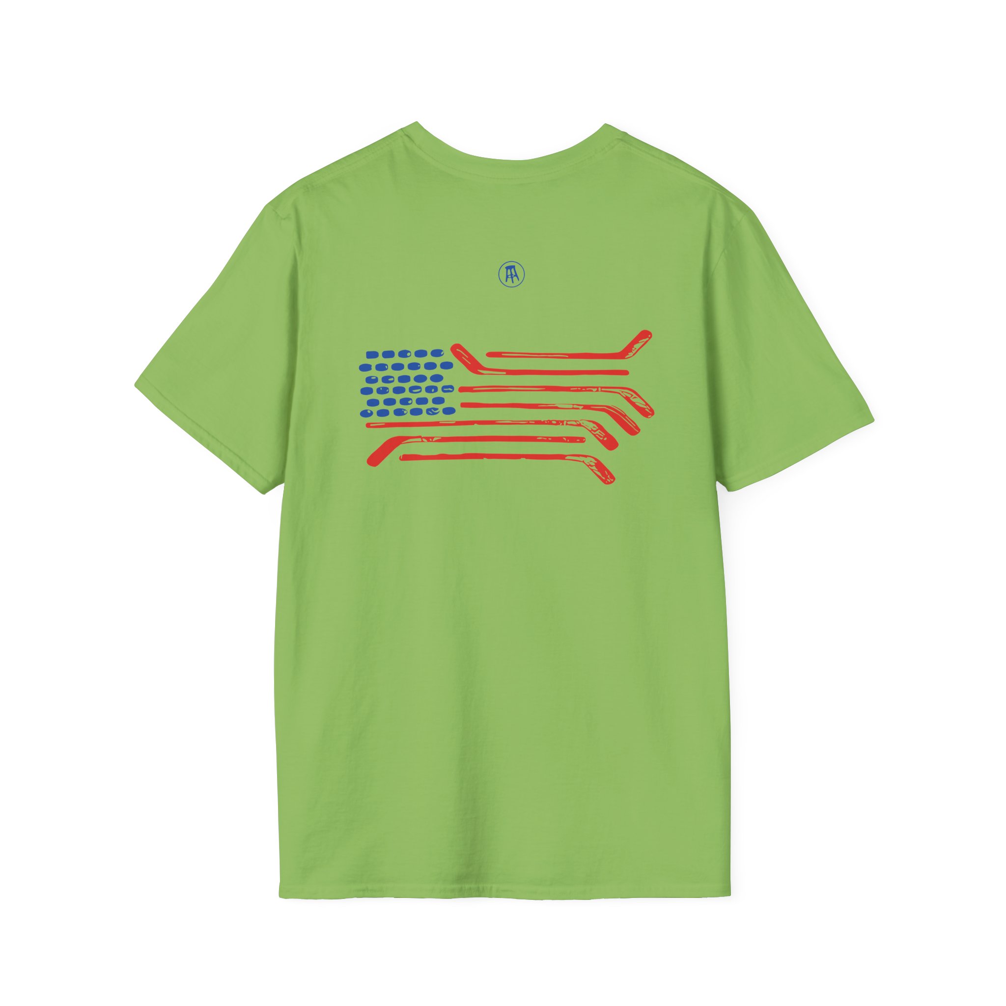 Spittin Chiclets Flag Unisex Softstyle T-Shirt