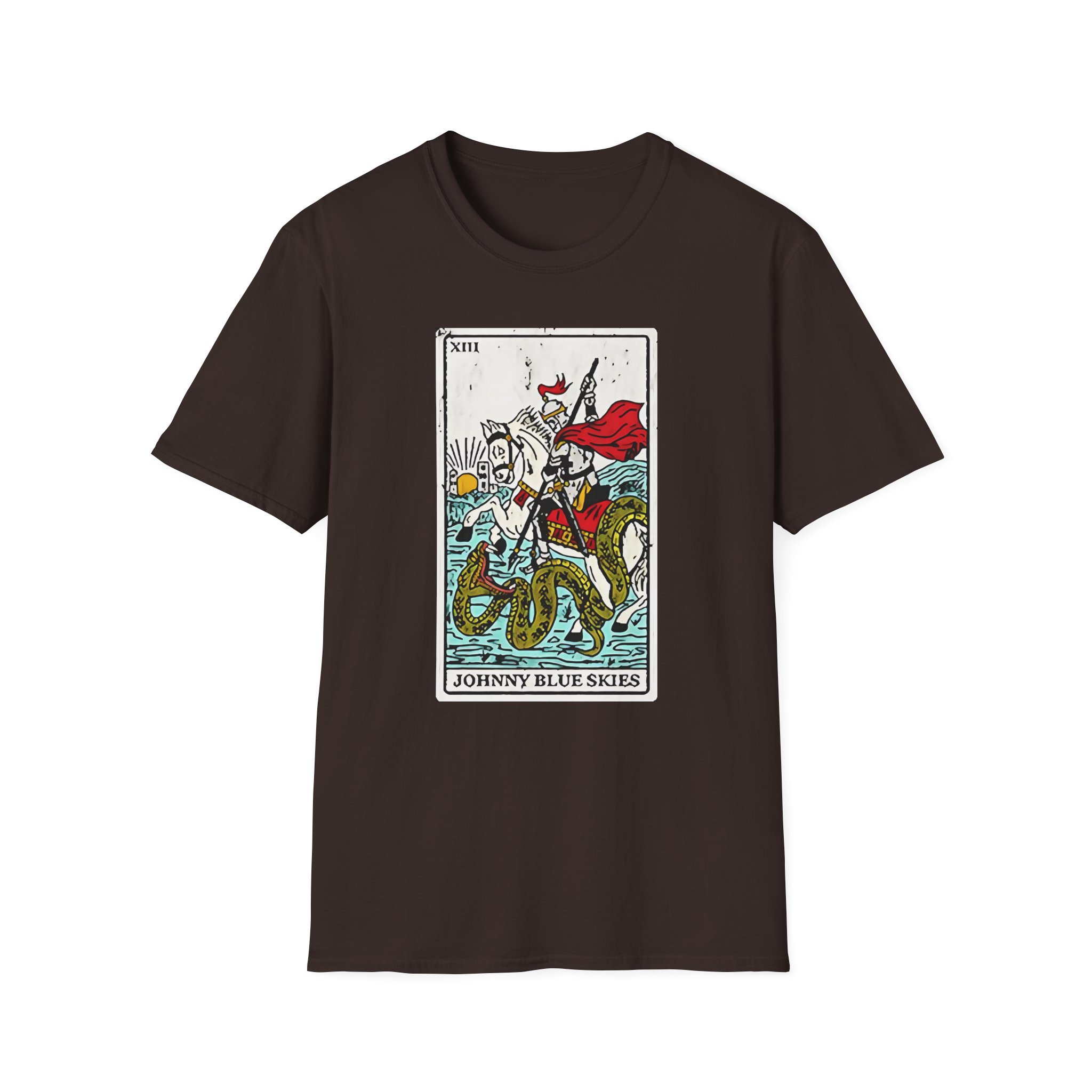 Sturgill Simpson Death Card Unisex Softstyle T-Shirt