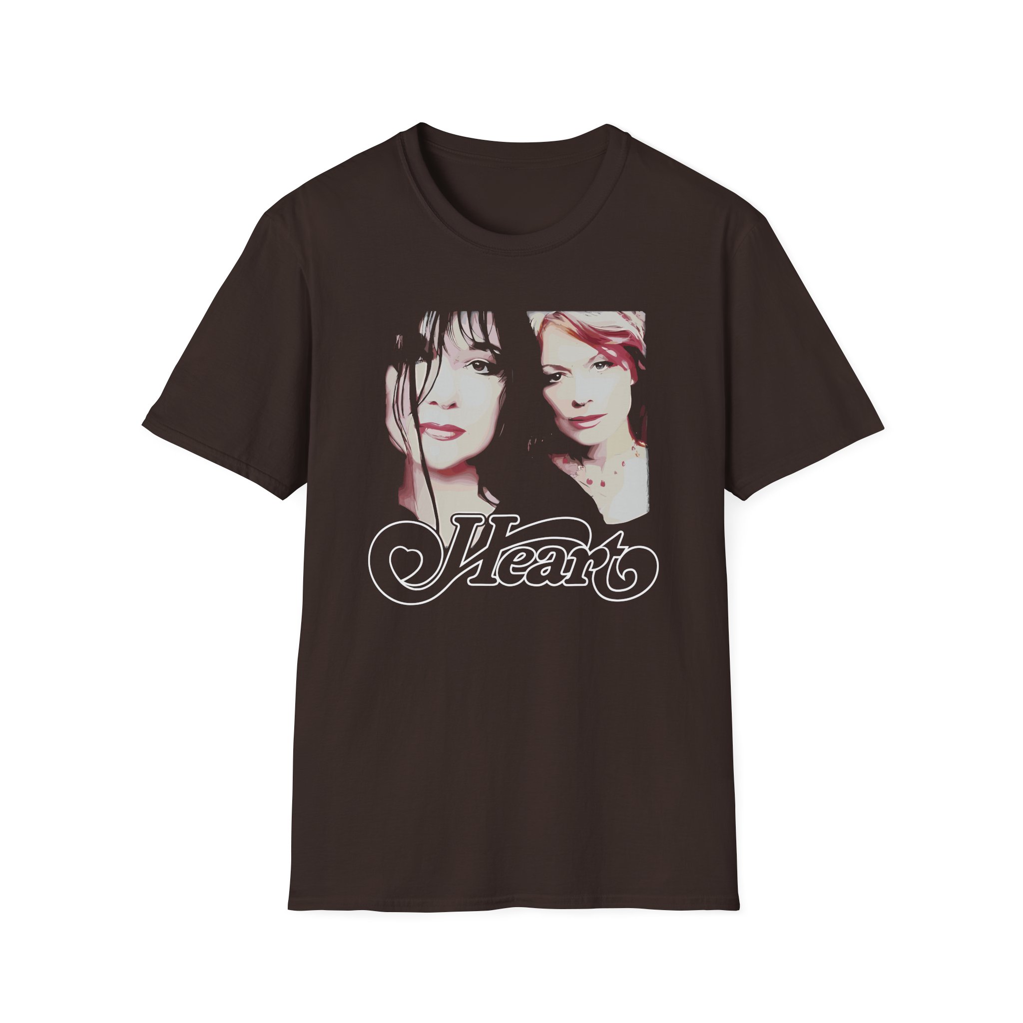 Heart Band Unisex Softstyle T-Shirt
