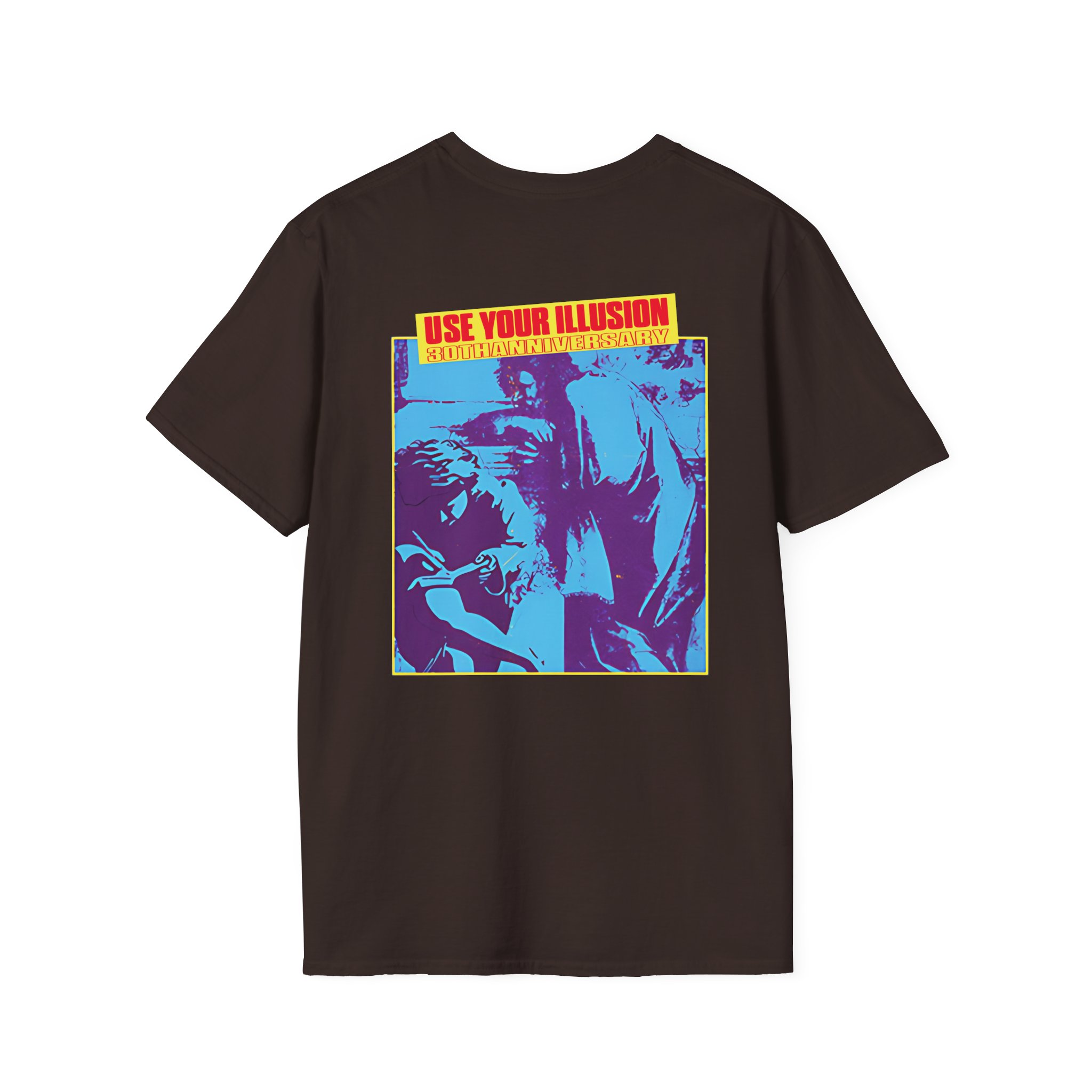 Guns N Roses 30th Anniversary Use Your Illusion Unisex Softstyle T-Shirt