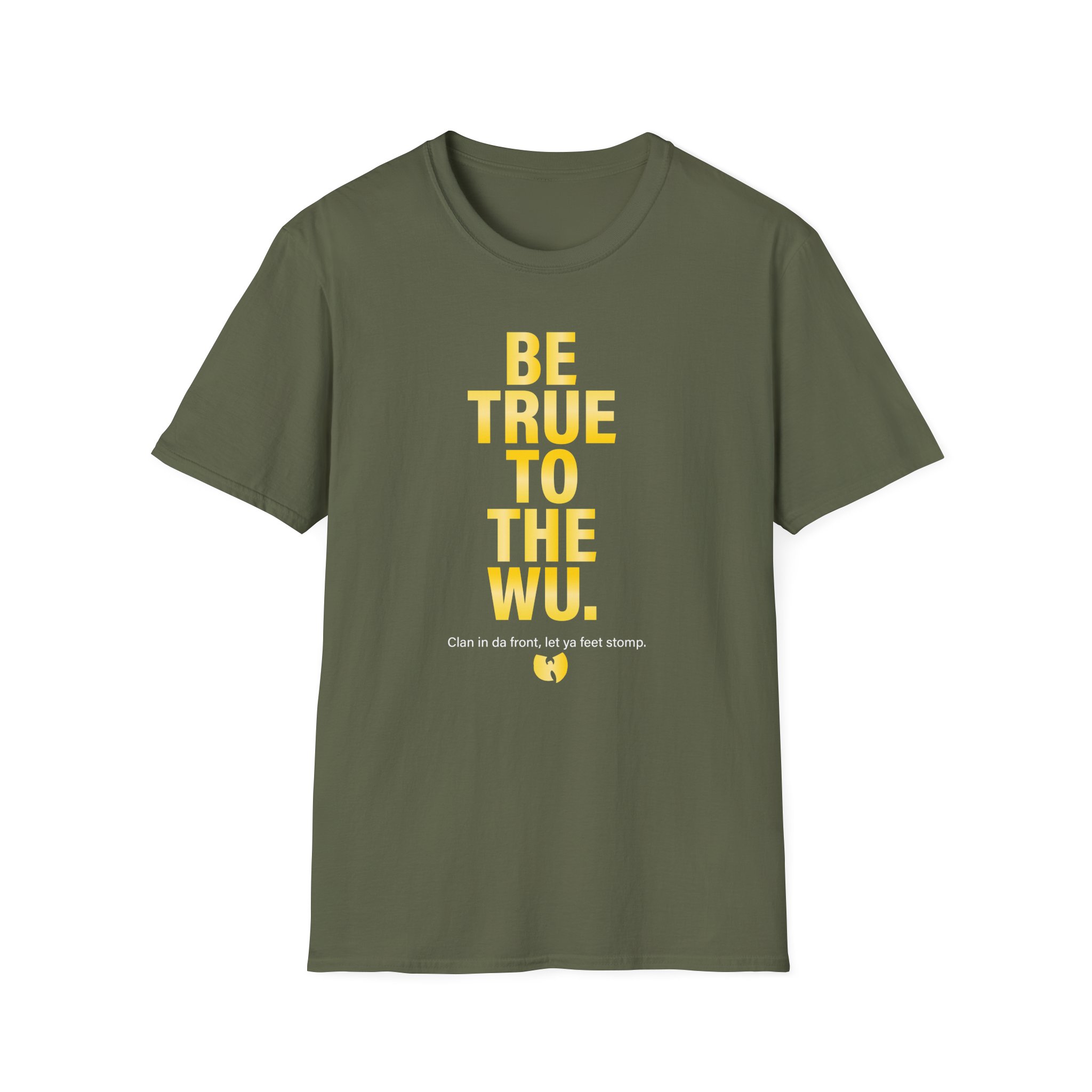 Wu Tang Clan BE TRUE Unisex Softstyle T-Shirt