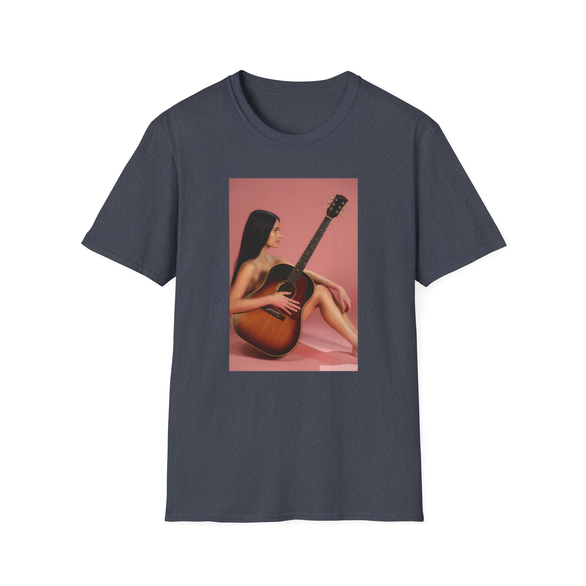 Kacey Musgraves Guitar Photo Unisex Softstyle T-Shirt