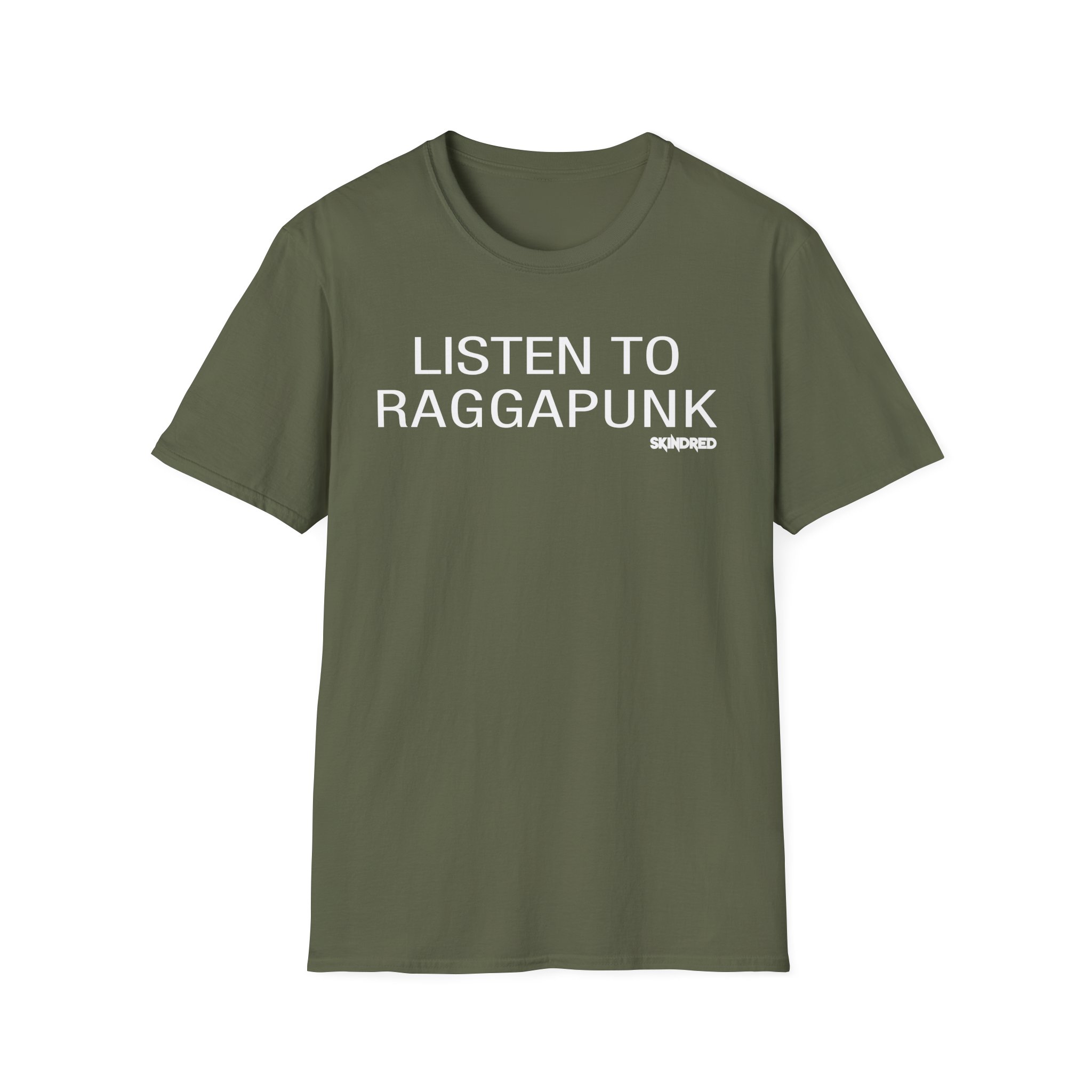 Skindred Listen to Ragga Unisex Softstyle T-Shirt