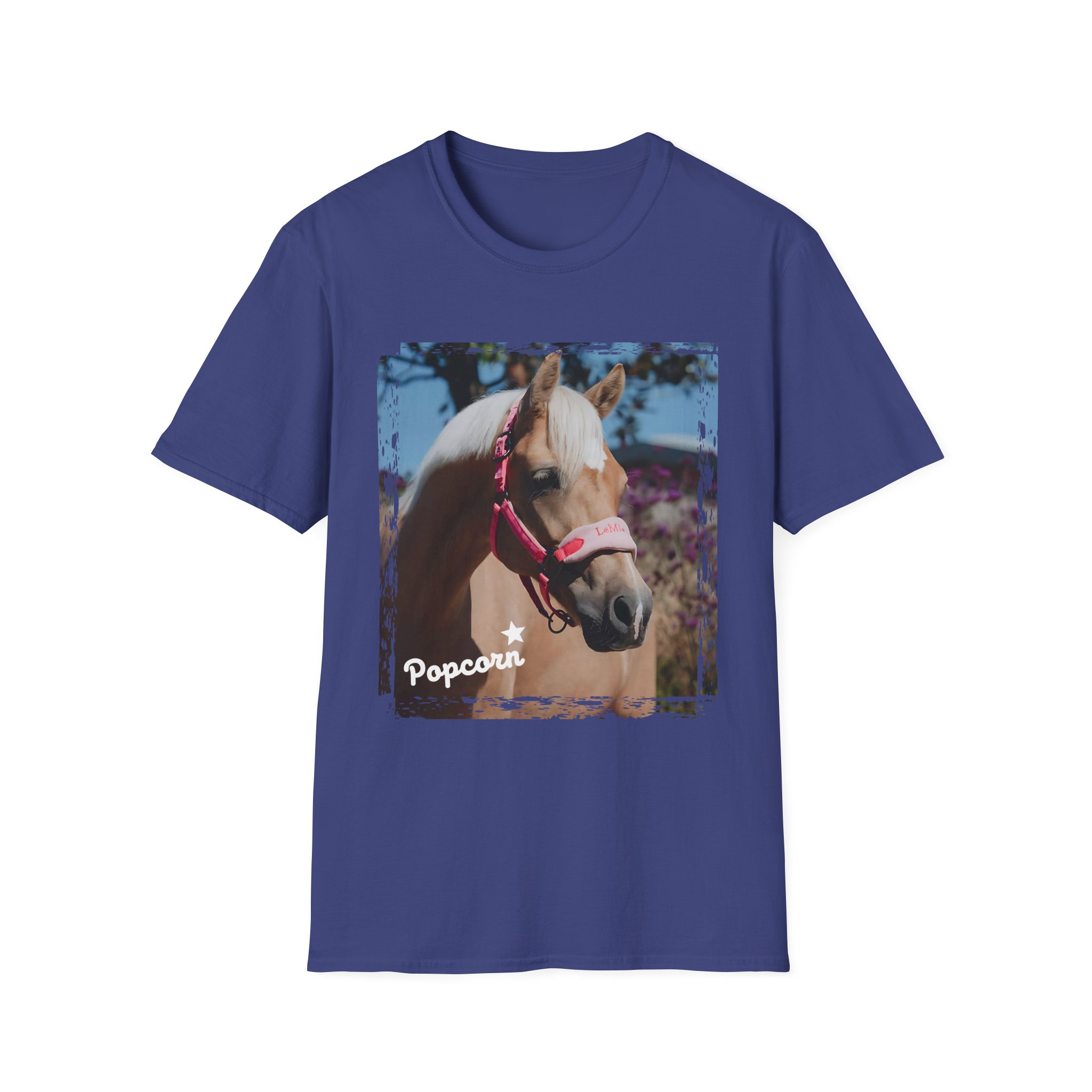 Harlow and Popcorn Unisex Softstyle T-Shirt