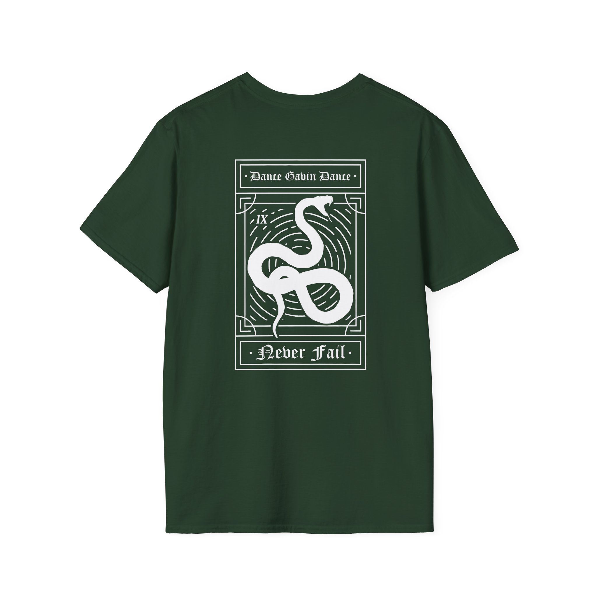Dance Gavin Dance Snake Tarot Unisex Softstyle T-Shirt