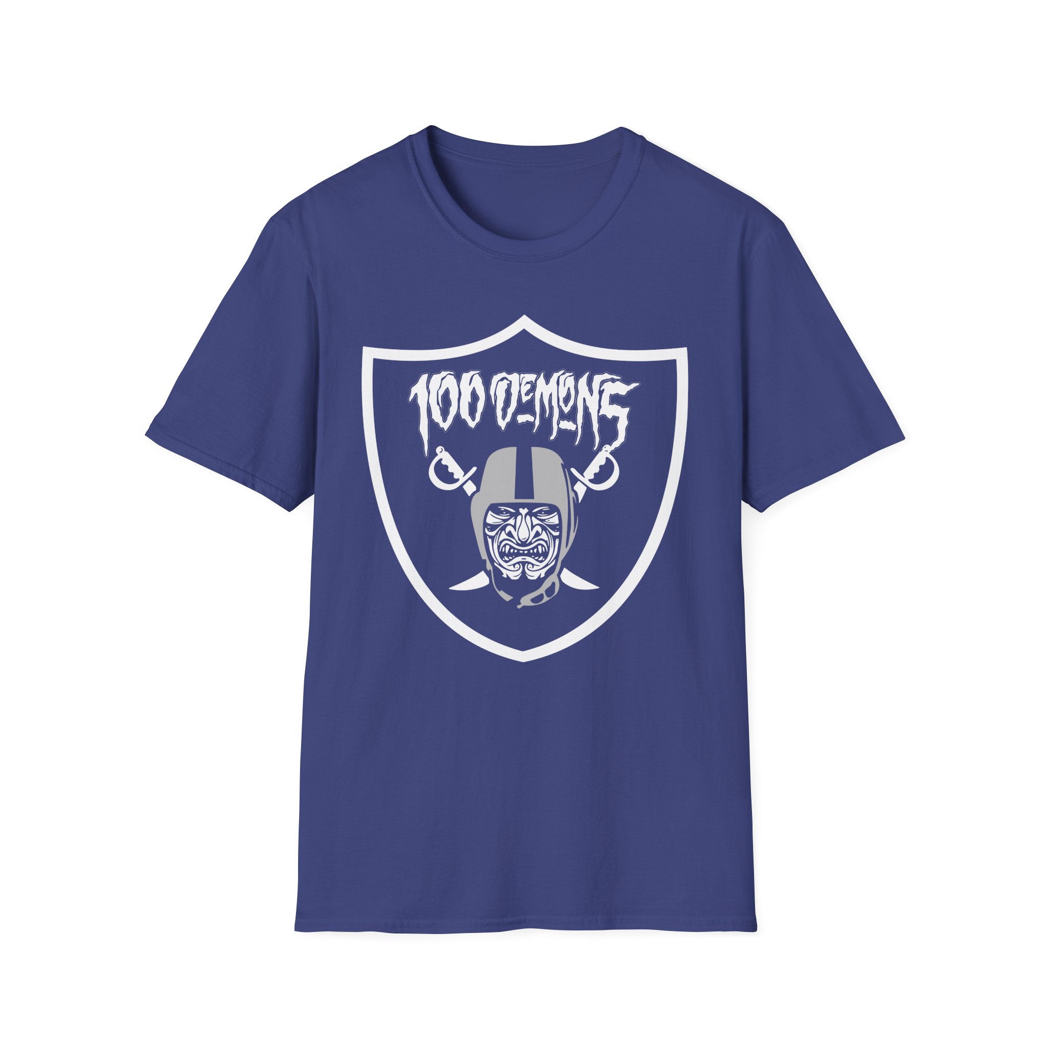 100 Demons Brass City Unisex Softstyle T-Shirt