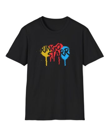 Ringo Starr Peace & Love Unisex Softstyle T-Shirt