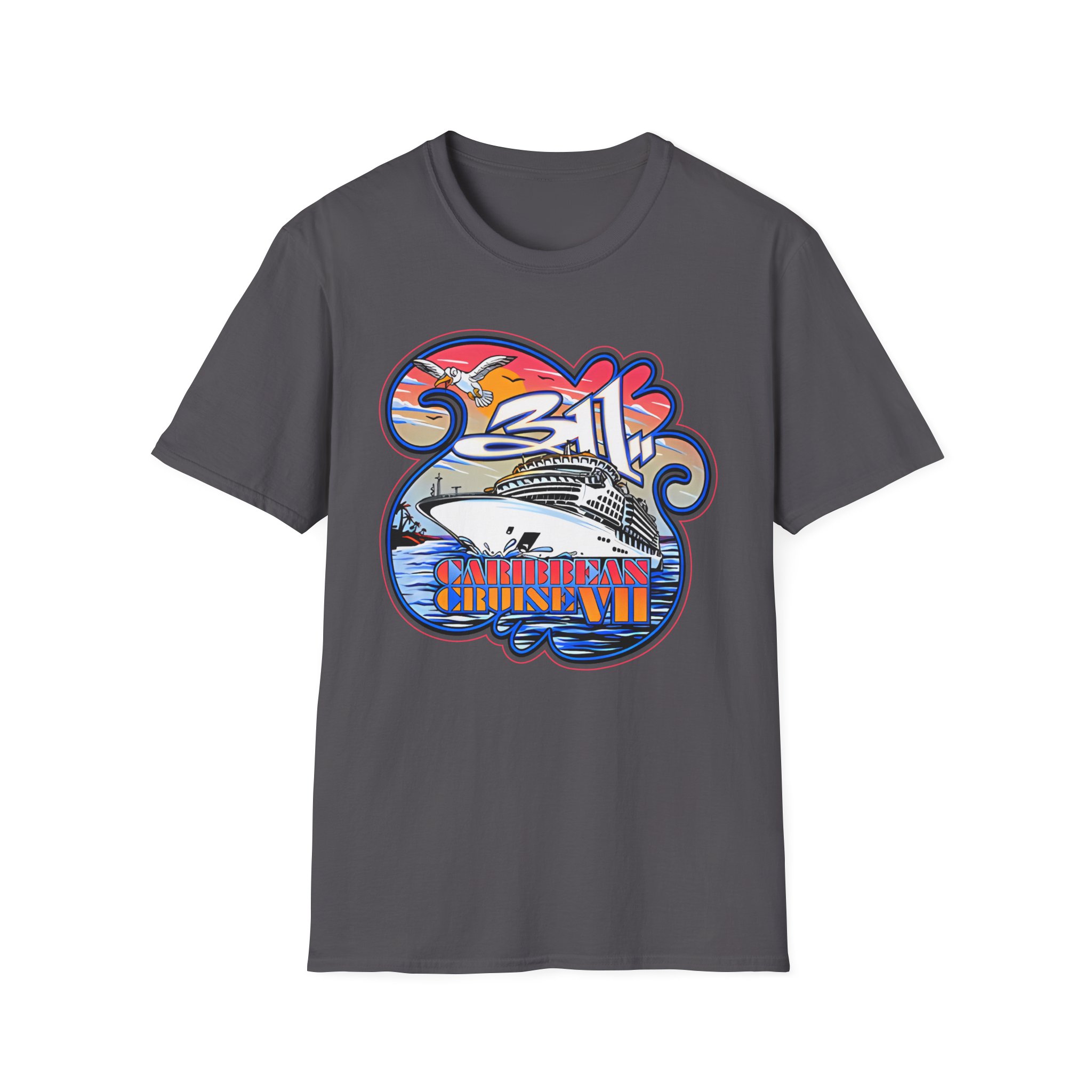 311 Love Boat Unisex Softstyle T-Shirt