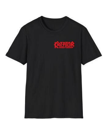 Kreator K-line Pentagram Unisex Softstyle T-Shirt