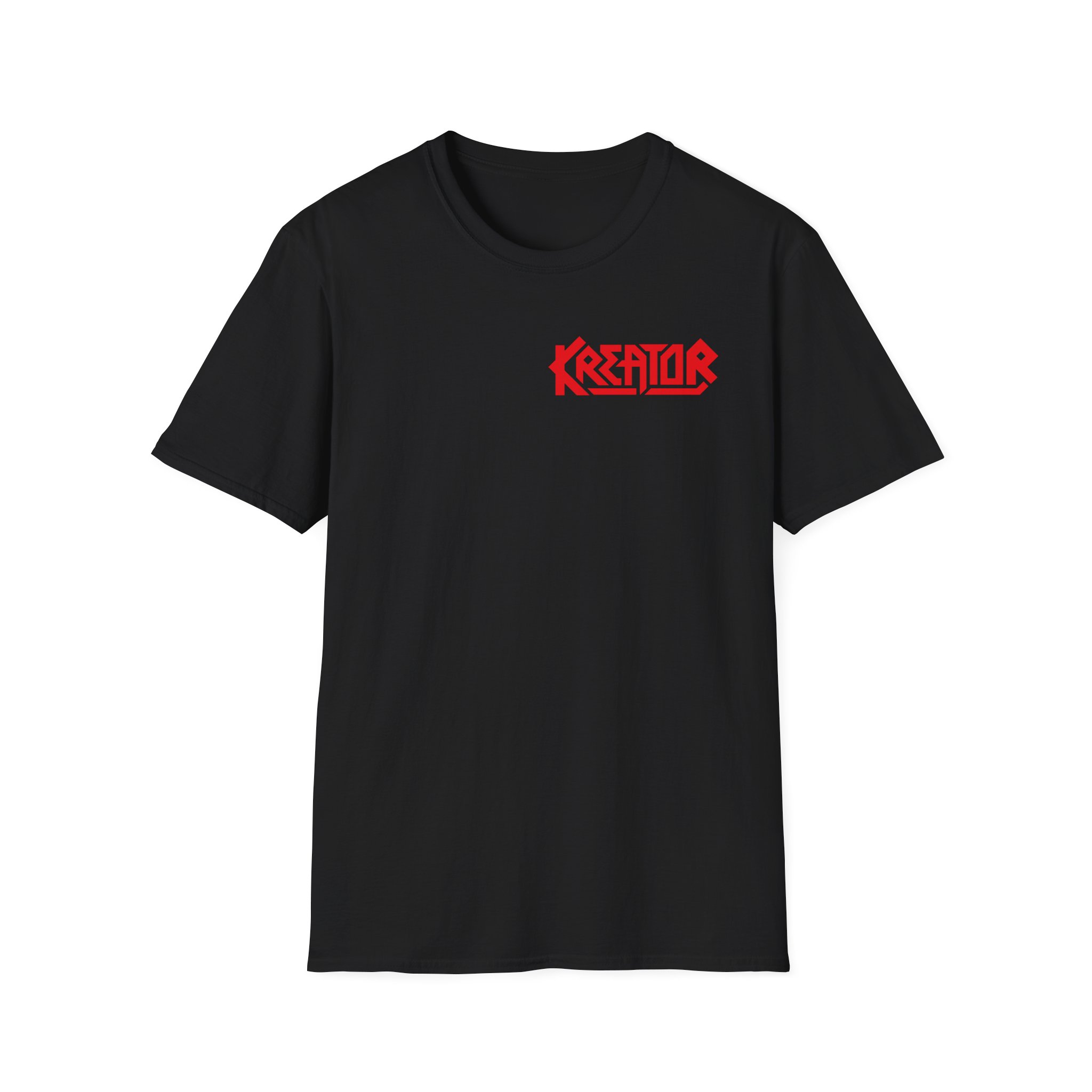 Kreator K-line Pentagram Unisex Softstyle T-Shirt