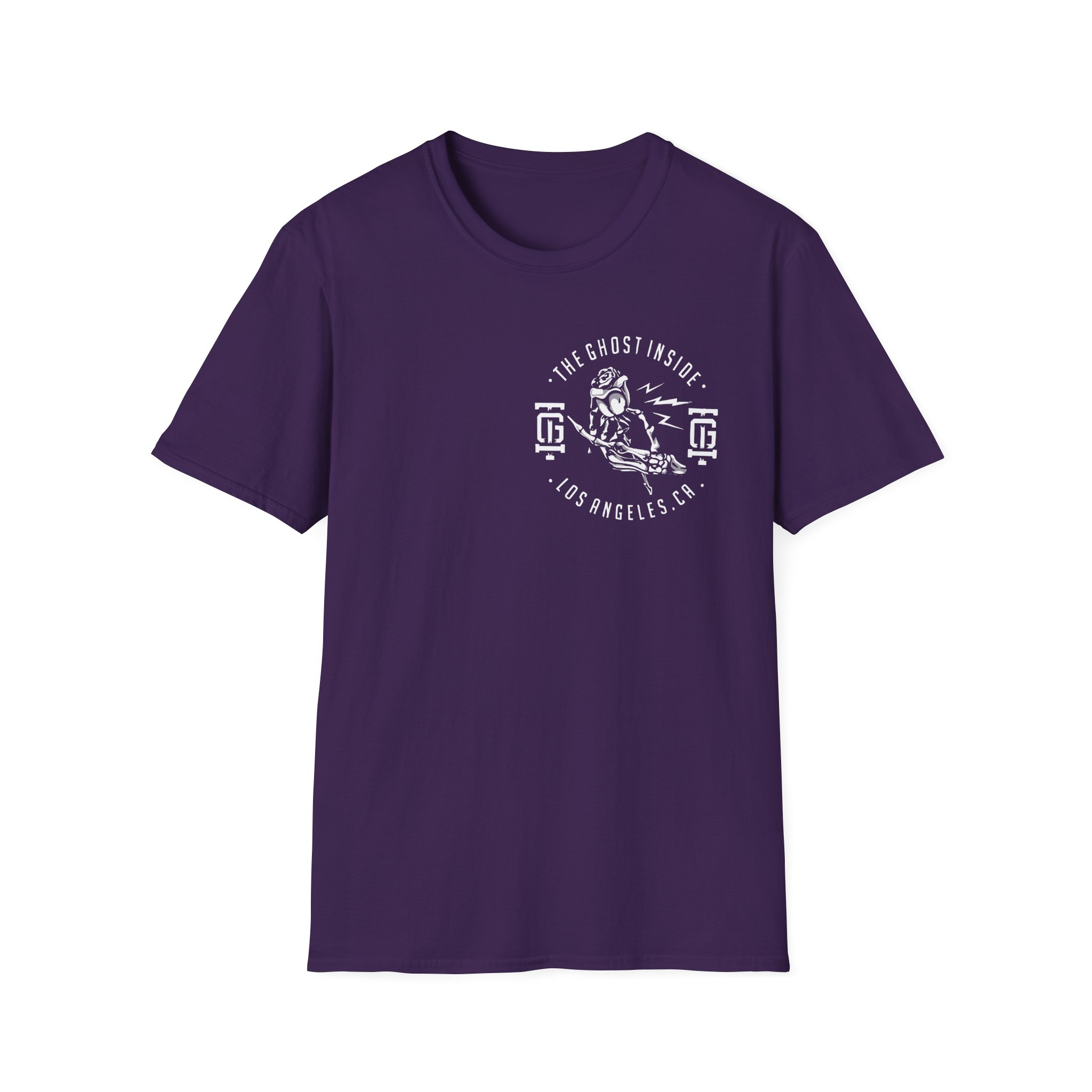 The Ghost Inside Skeleton Hand Unisex Softstyle T-Shirt