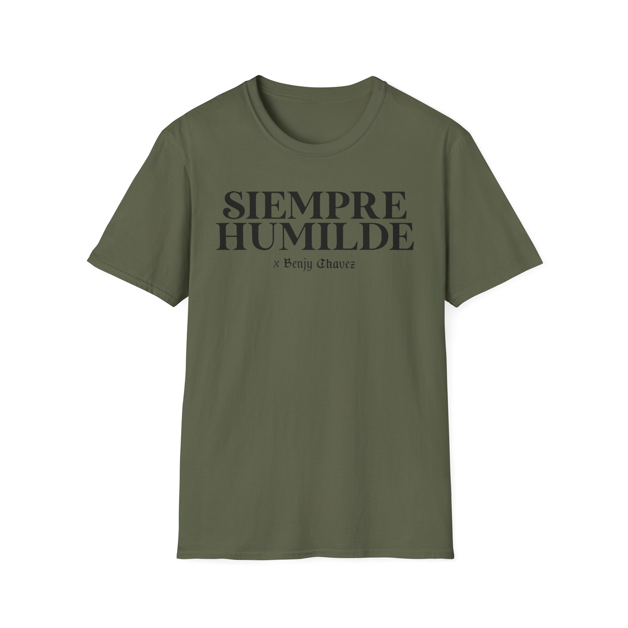 Benjy Chavez Siempre Humilde Unisex Softstyle T-Shirt