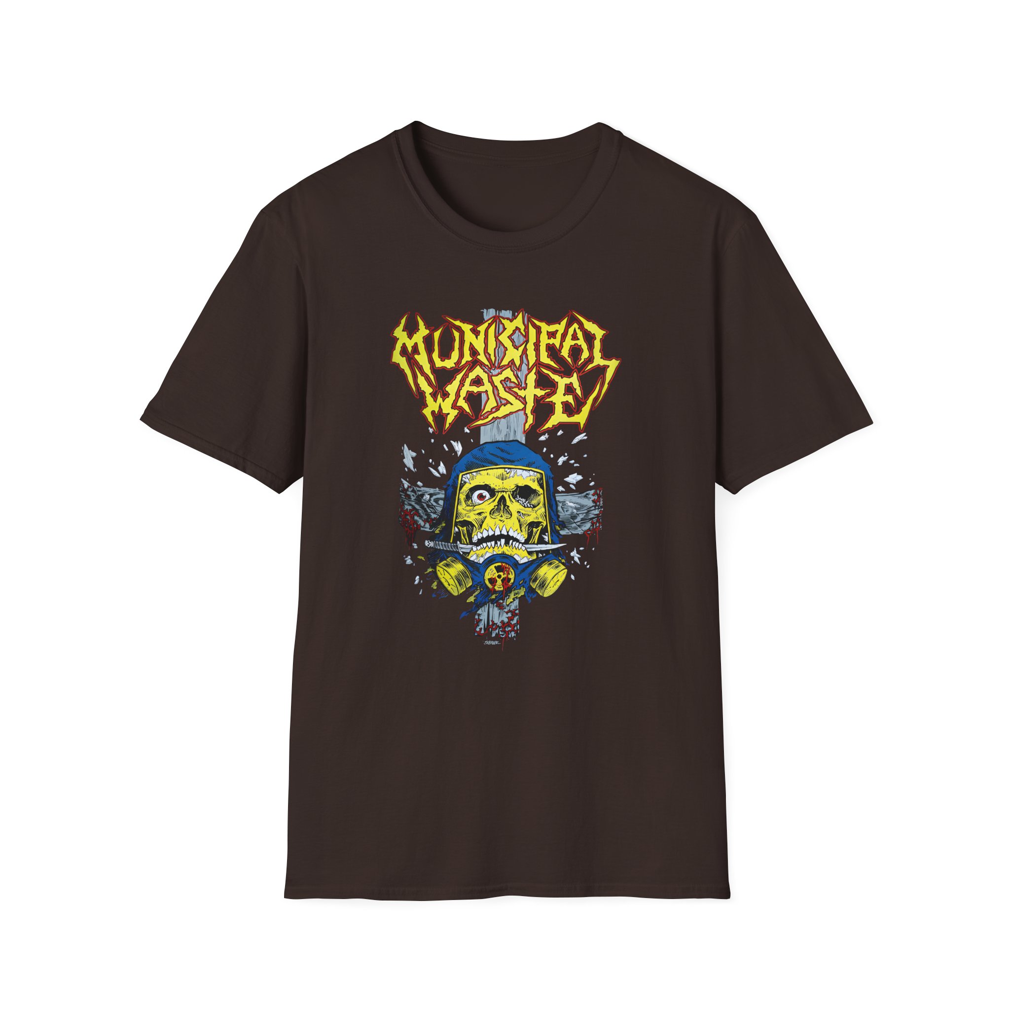 Municipal Waste Schaller Unisex Softstyle T-Shirt