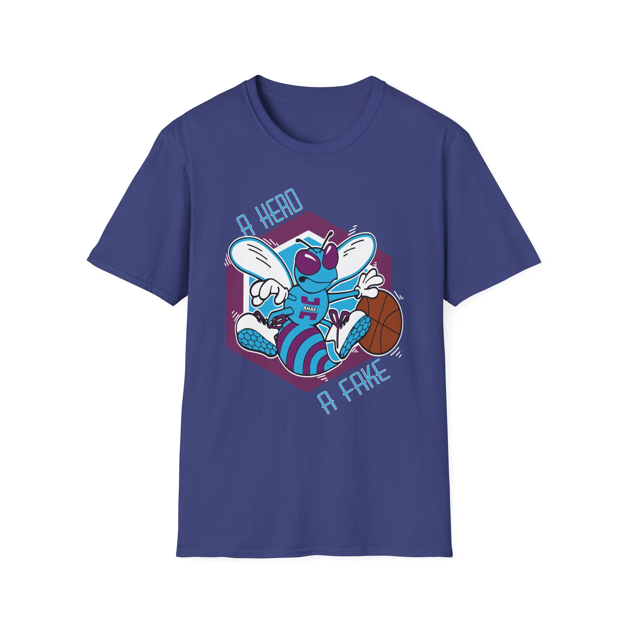 A Hero a Fake Unisex Softstyle T-Shirt