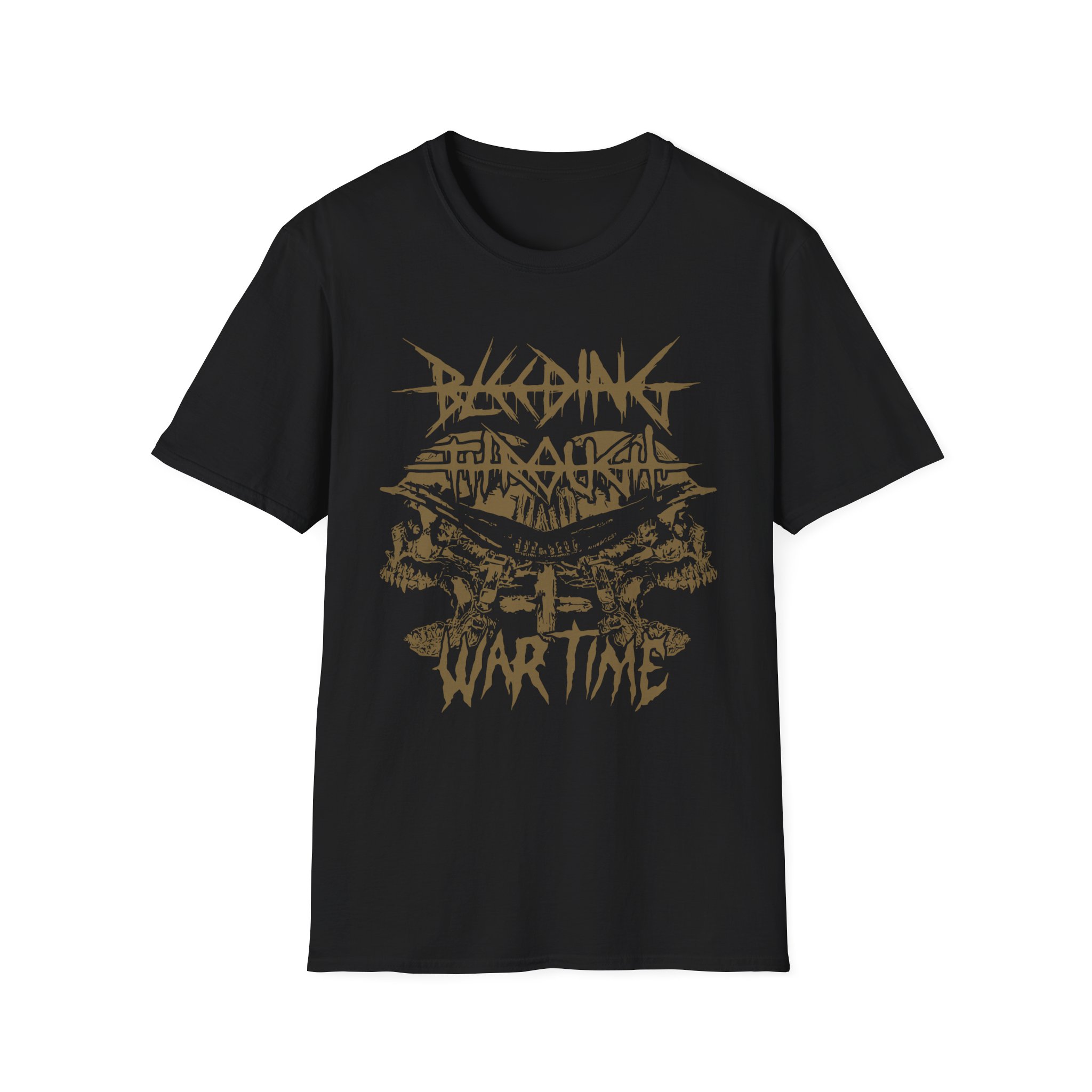Bleeding Through War Time Unisex Softstyle T-Shirt