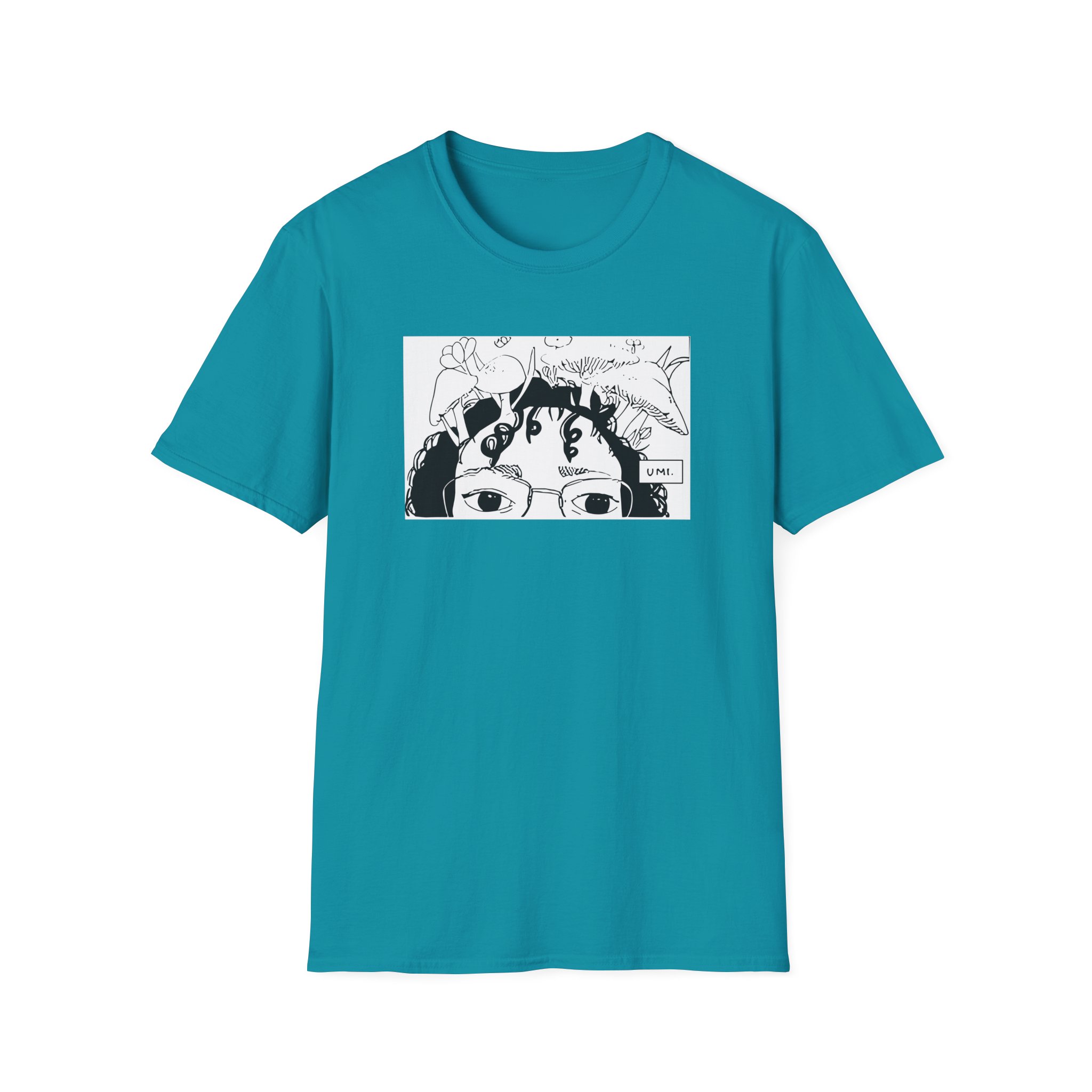 Umi Drawing Unisex Softstyle T-Shirt