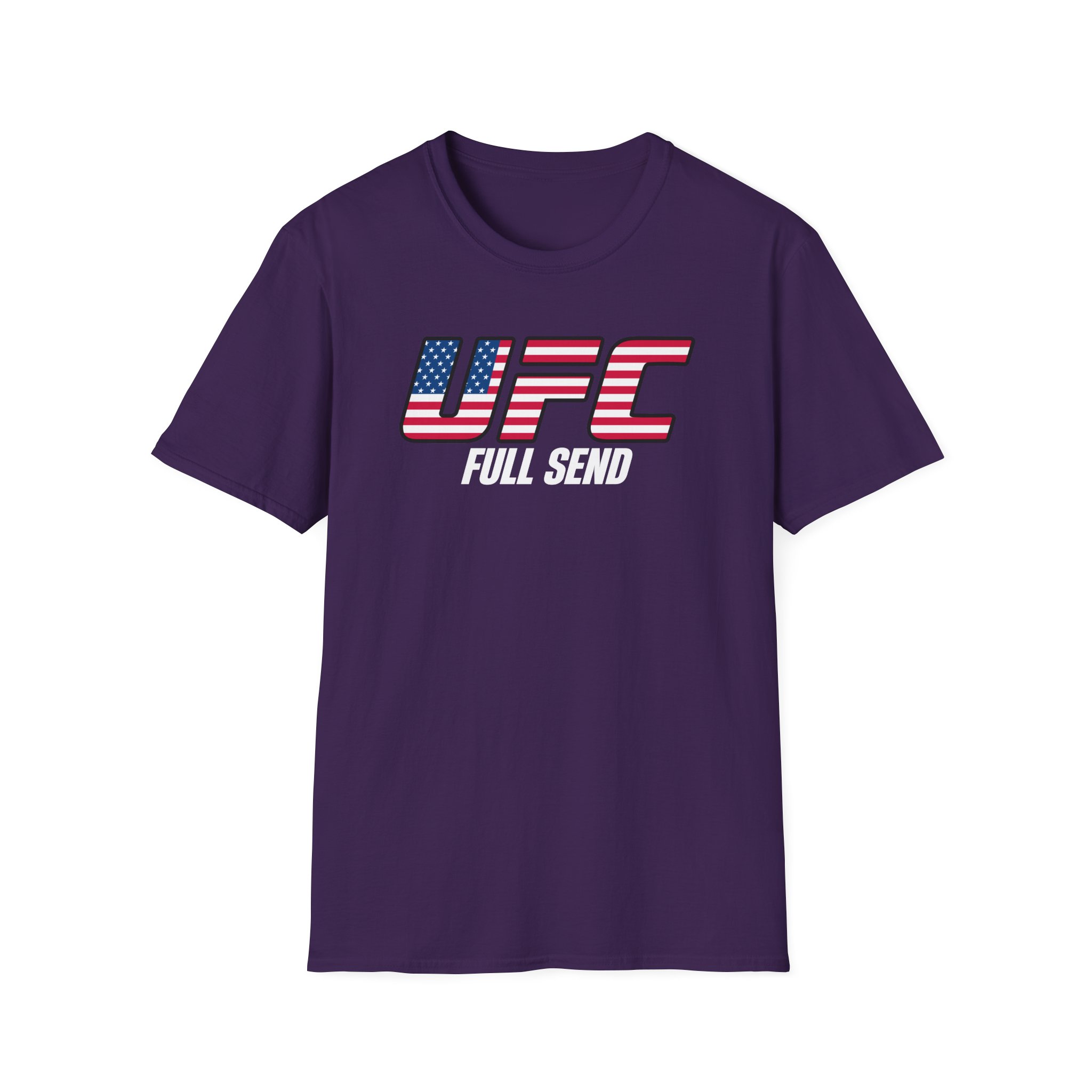 Full Send Ufc Usa Unisex Softstyle T-Shirt