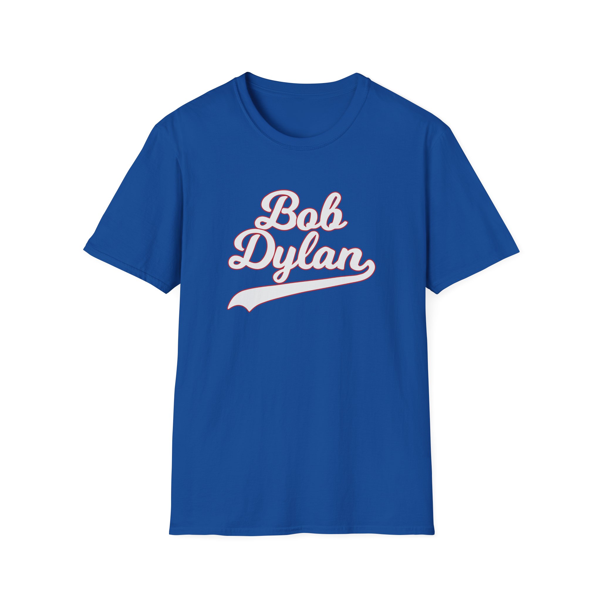 Bob Dylan Varsity Logo Unisex Softstyle T-Shirt
