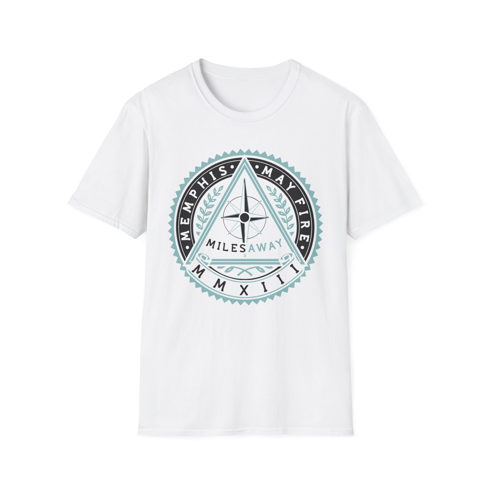 Memphis May Fire Miles Away Unisex Softstyle T-Shirt