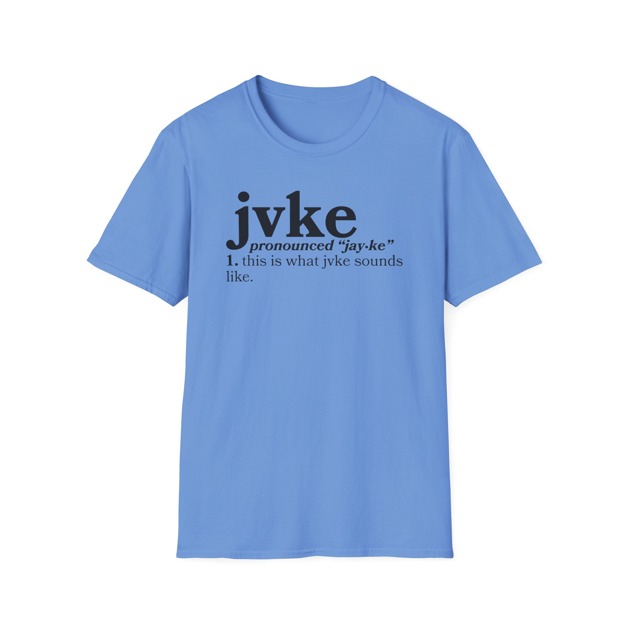 Jvke Pronunciation Unisex Softstyle T-Shirt