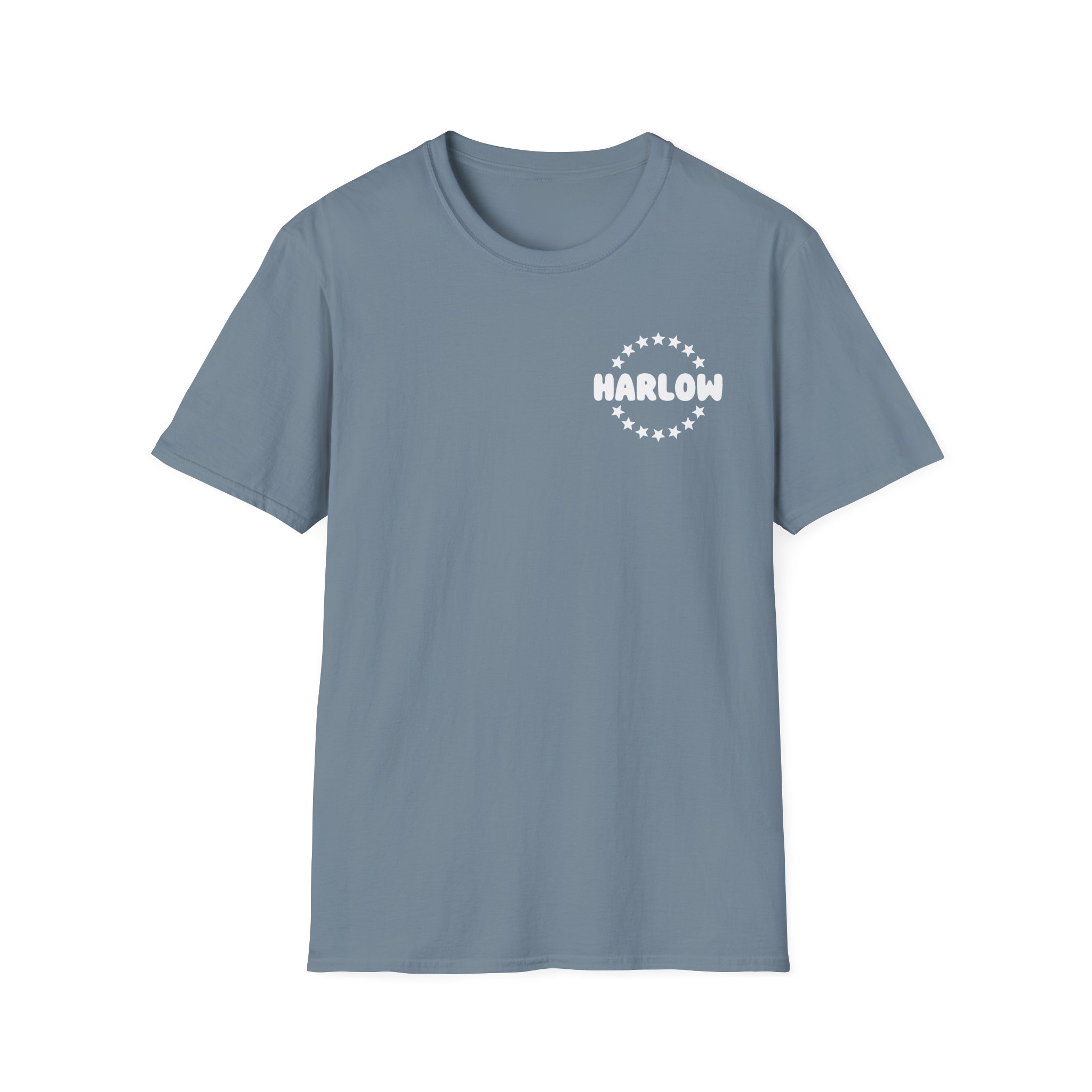 Harlow and Popcorn Unisex Softstyle T-Shirt