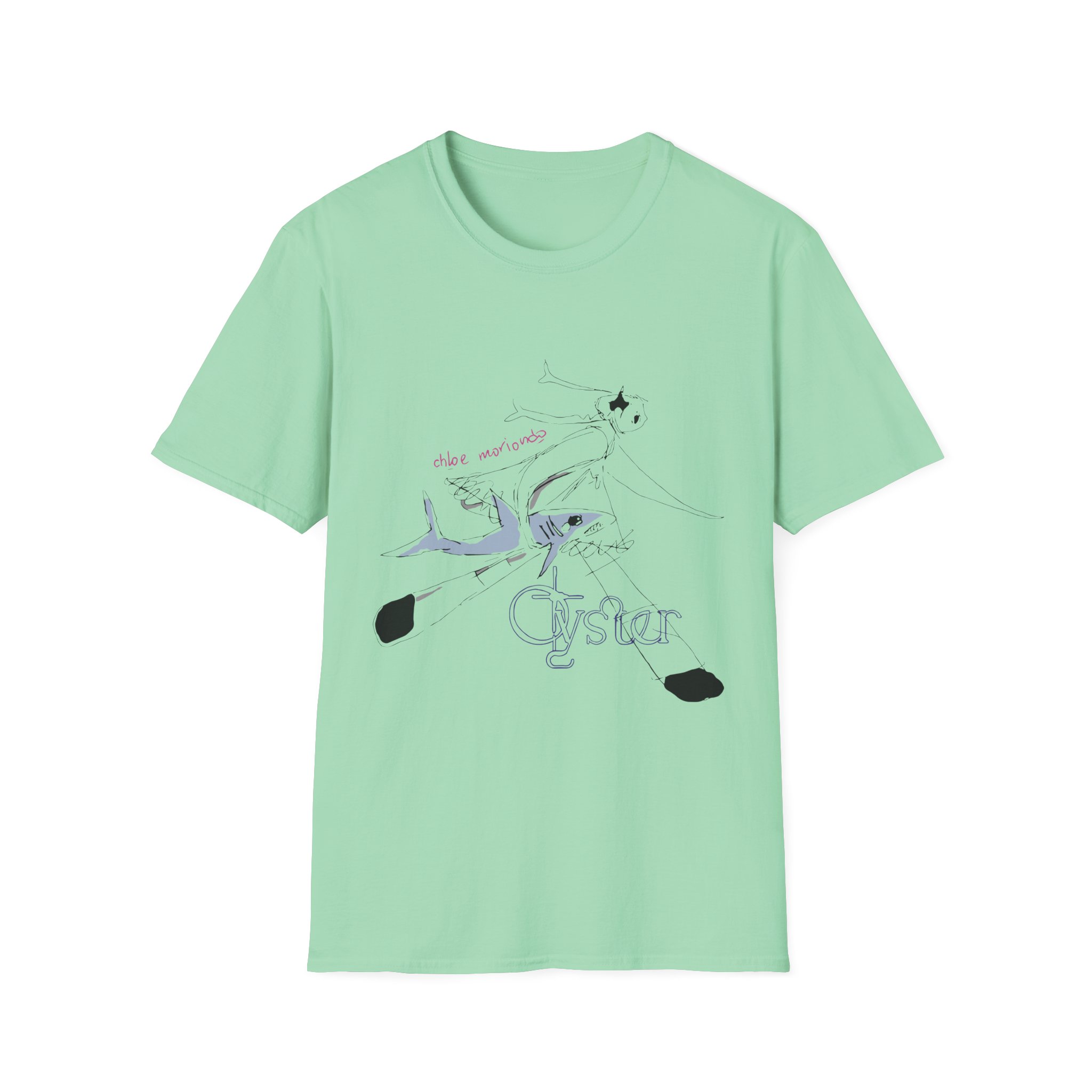 Chloe Moriondo Oyster Girl Unisex Softstyle T-Shirt