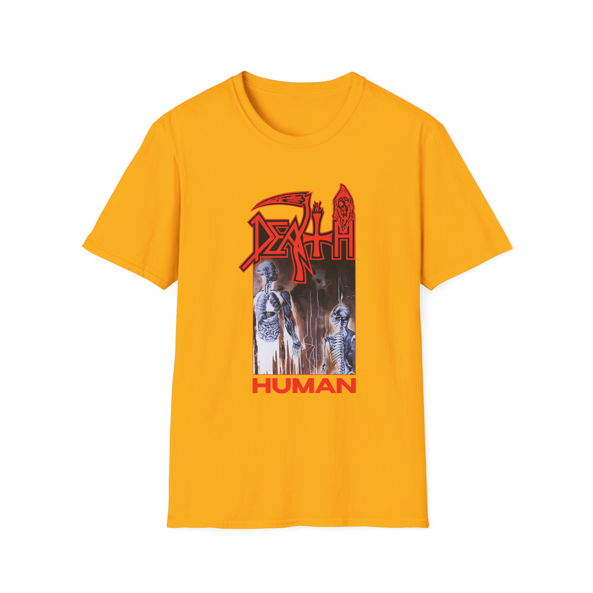 Death Human Unisex Softstyle T-Shirt