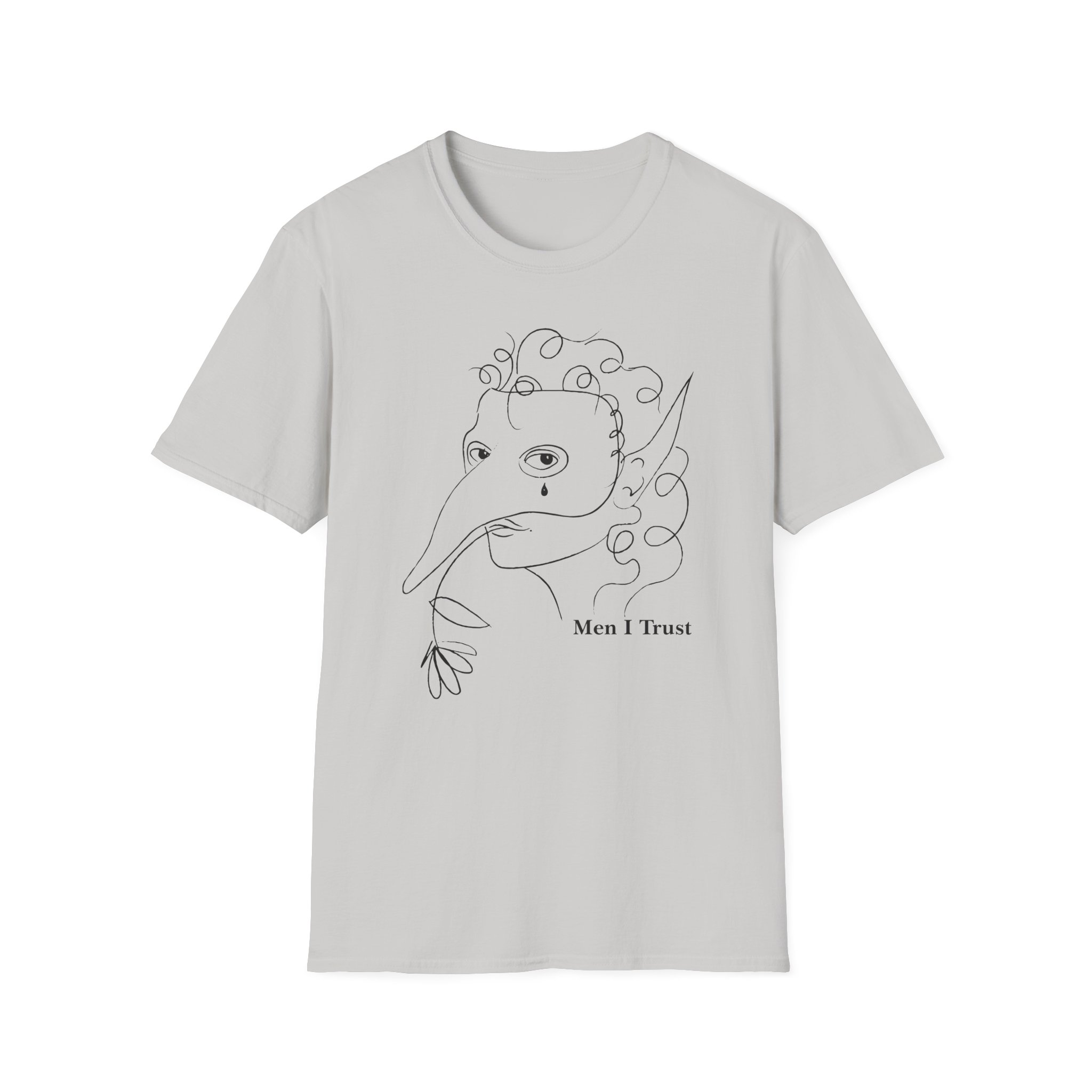 Men I Trust Mask Unisex Softstyle T-Shirt