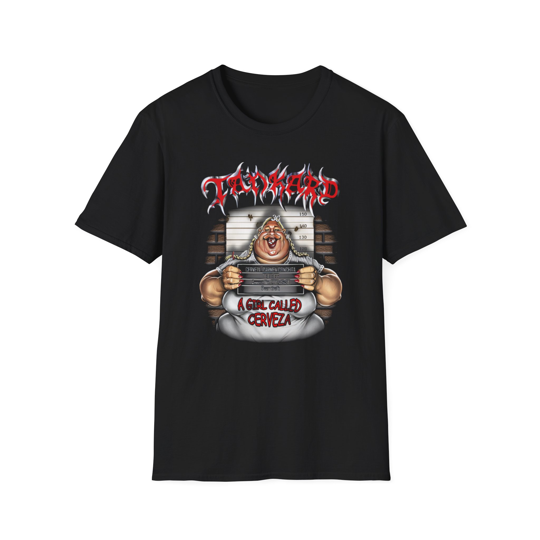 Tankard A Girl Called Cerveza Unisex Softstyle T-Shirt
