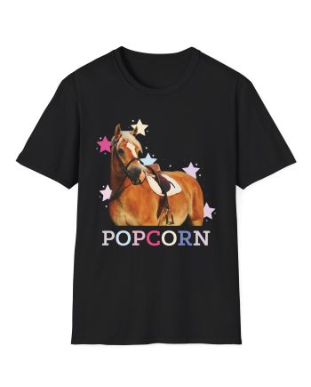 Harlow and Popcorn Stars Unisex Softstyle T-Shirt