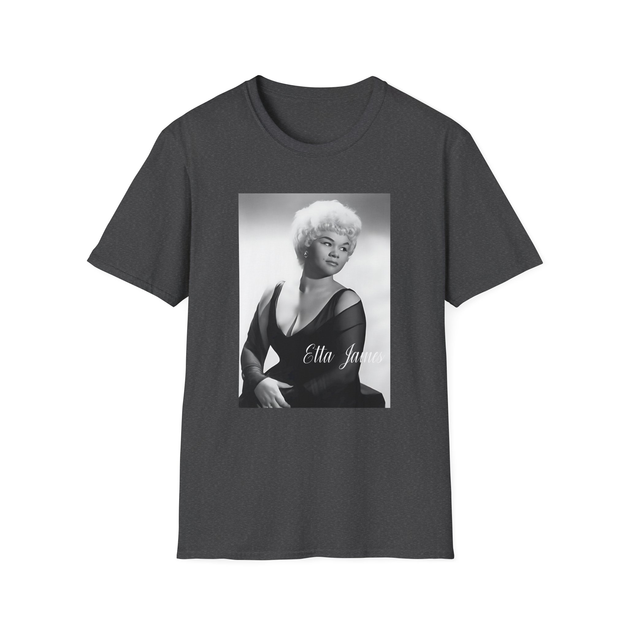 Etta James Portrait Unisex Softstyle T-Shirt