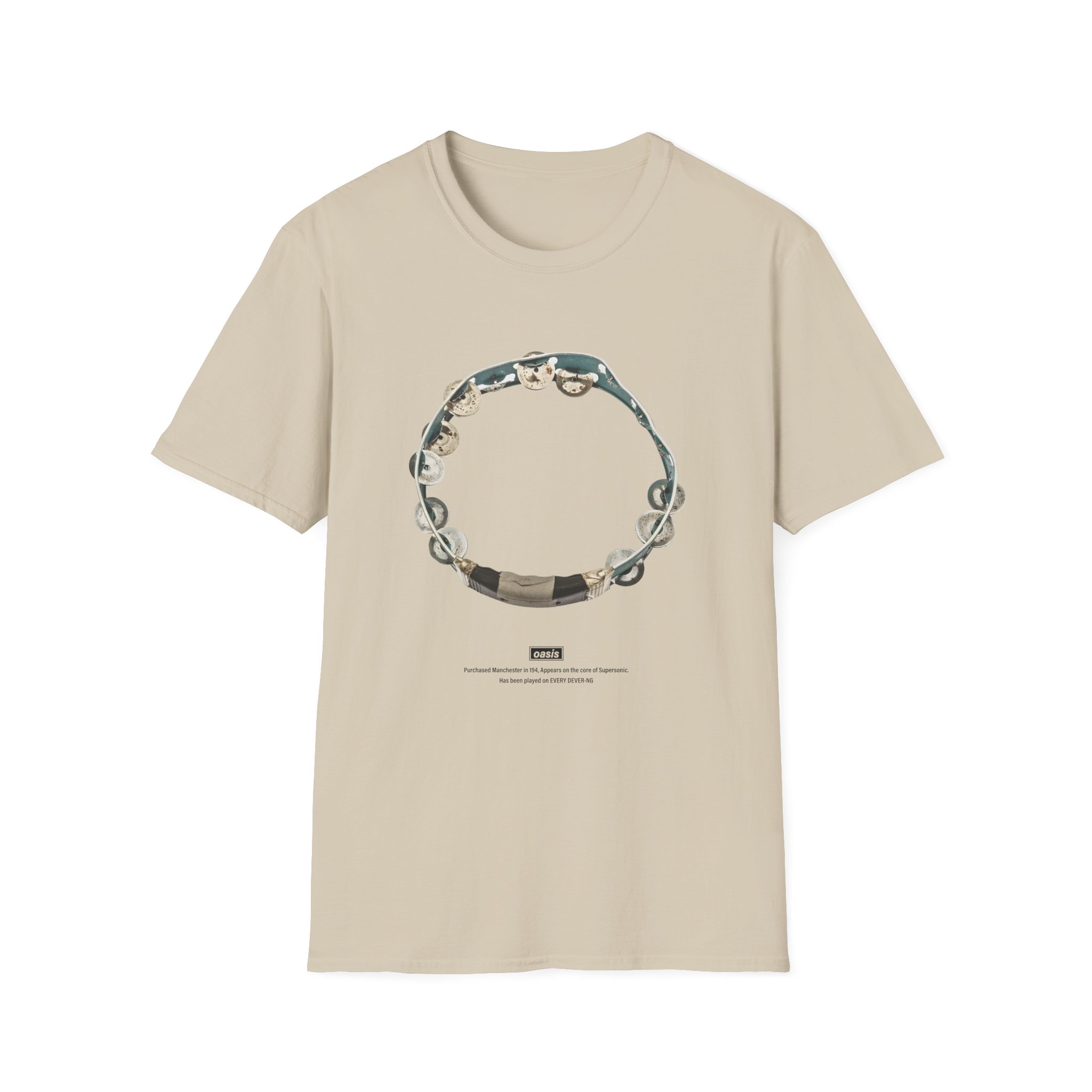 Oasis DM Tamborine Unisex Softstyle T-Shirt