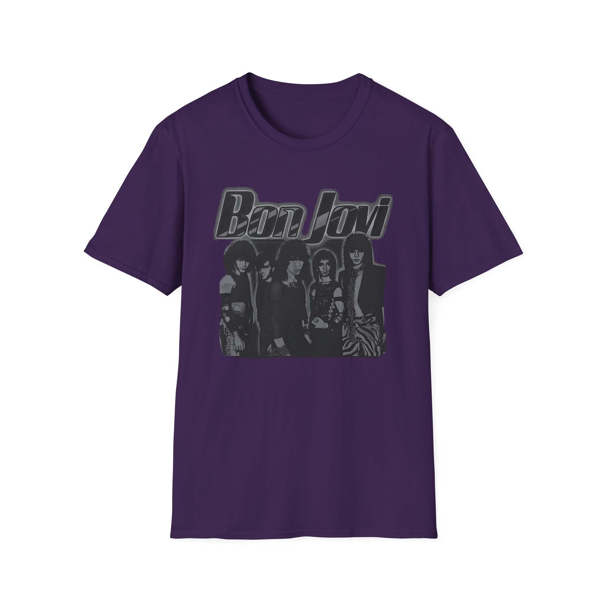 Bon Jovi Outline Unisex Softstyle T-Shirt