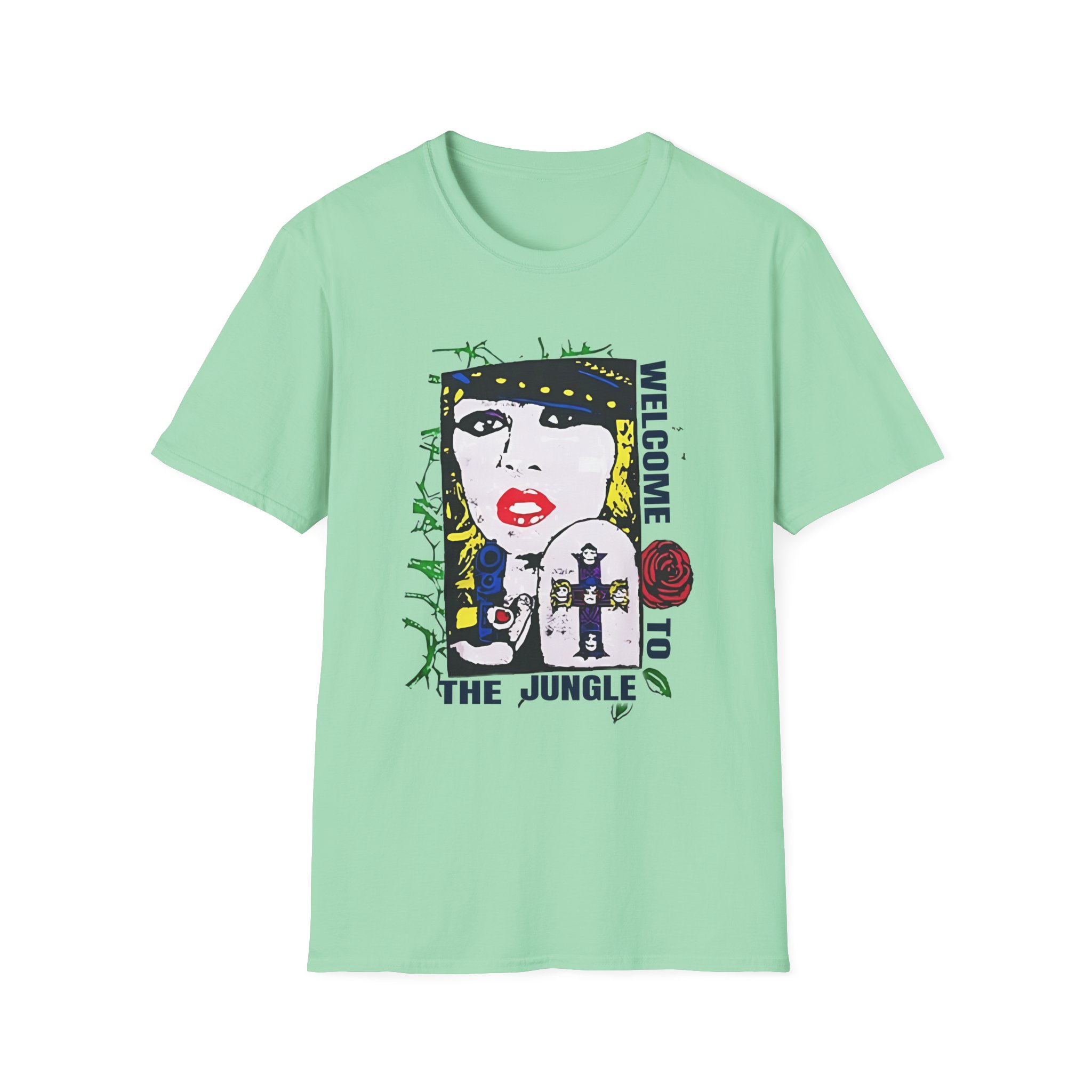 Guns N Roses Blonde Unisex Softstyle T-Shirt