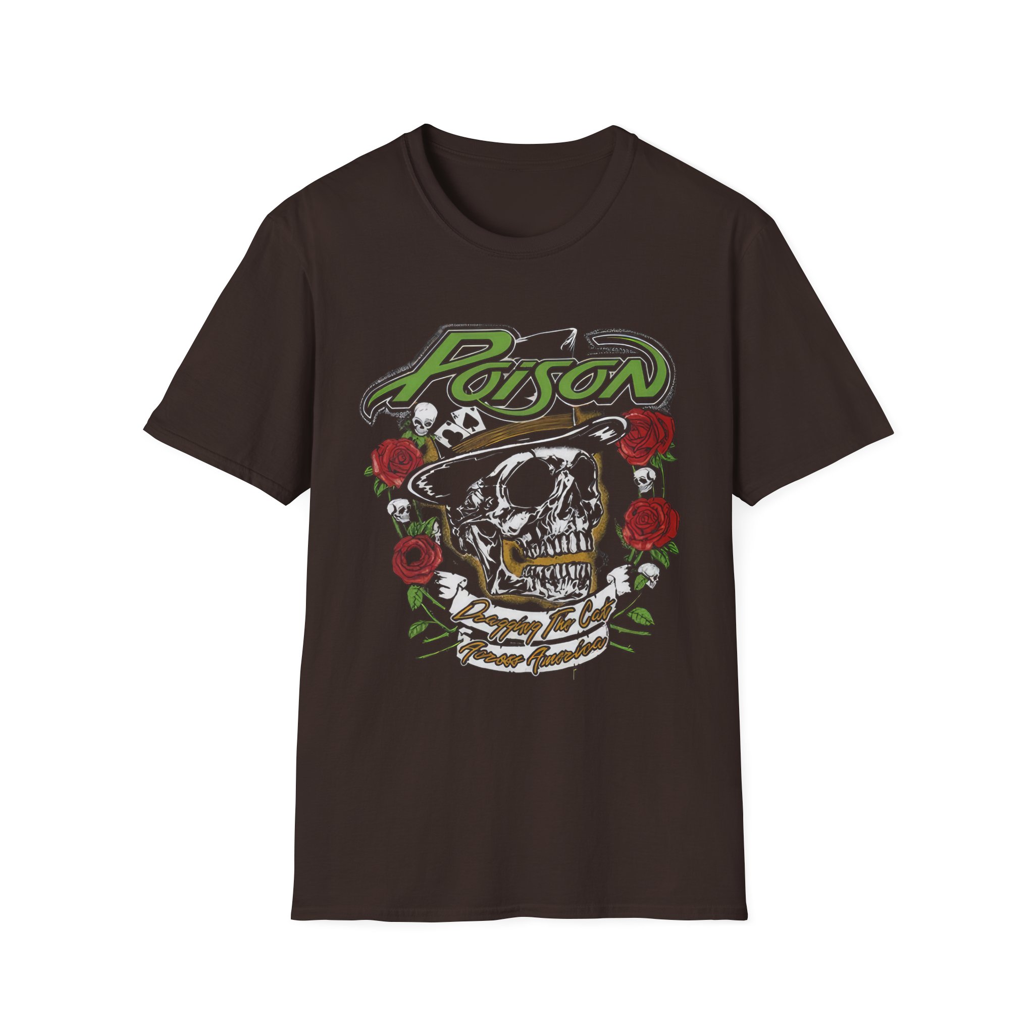 Poison Dragging the Cat Unisex Softstyle T-Shirt