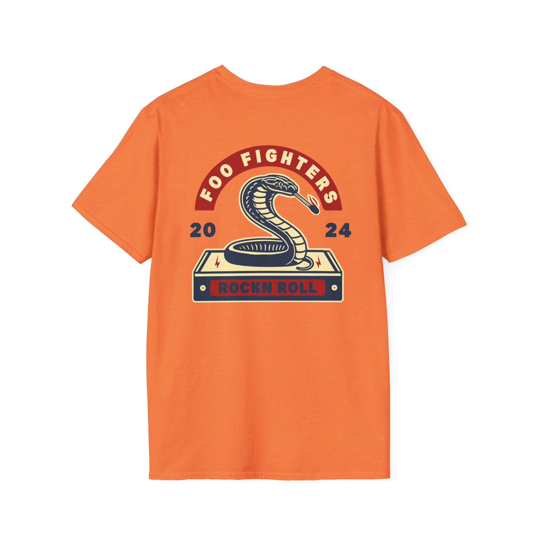 Foo Fighters Cobra Unisex Softstyle T-Shirt