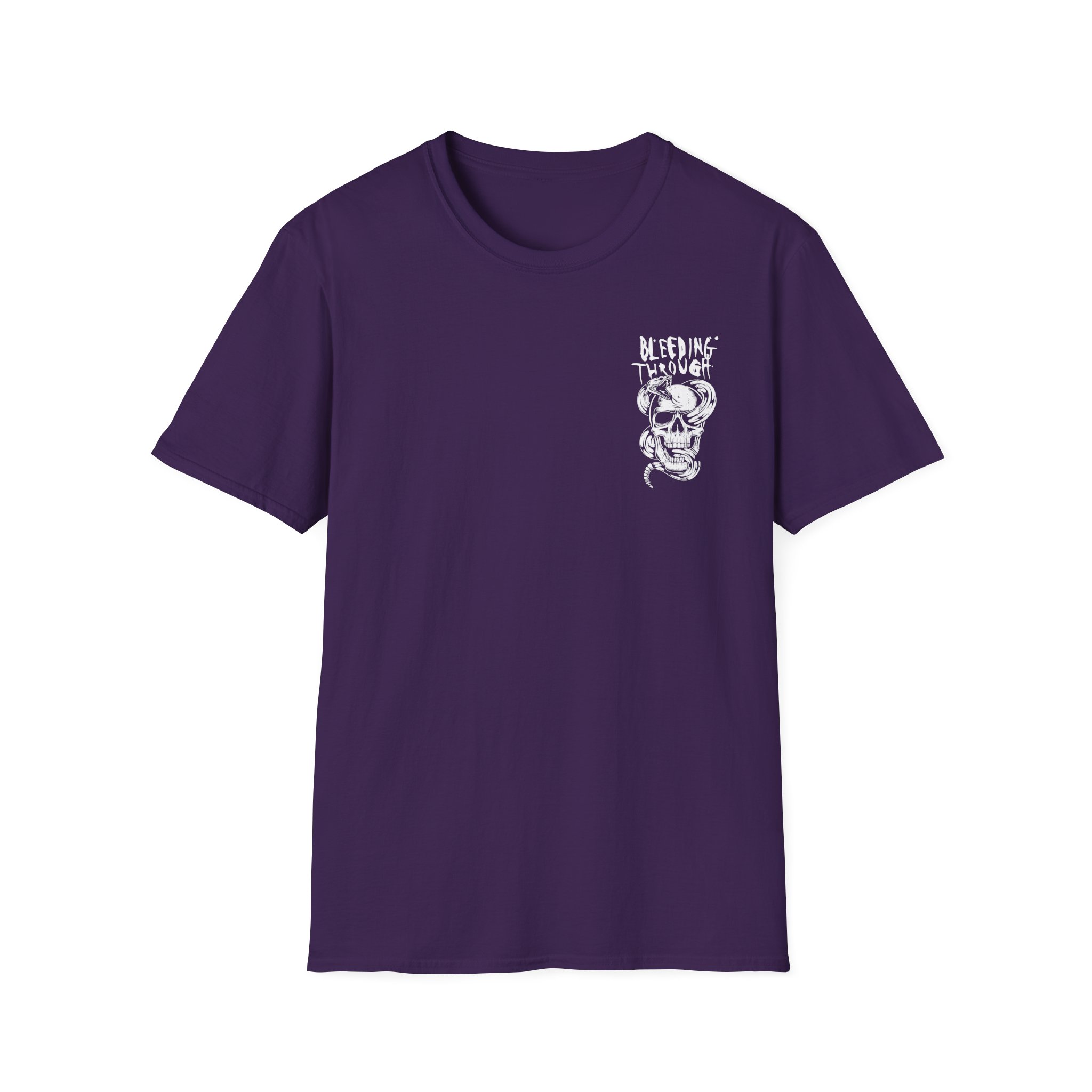 Bleeding Through SNAKE Unisex Softstyle T-Shirt