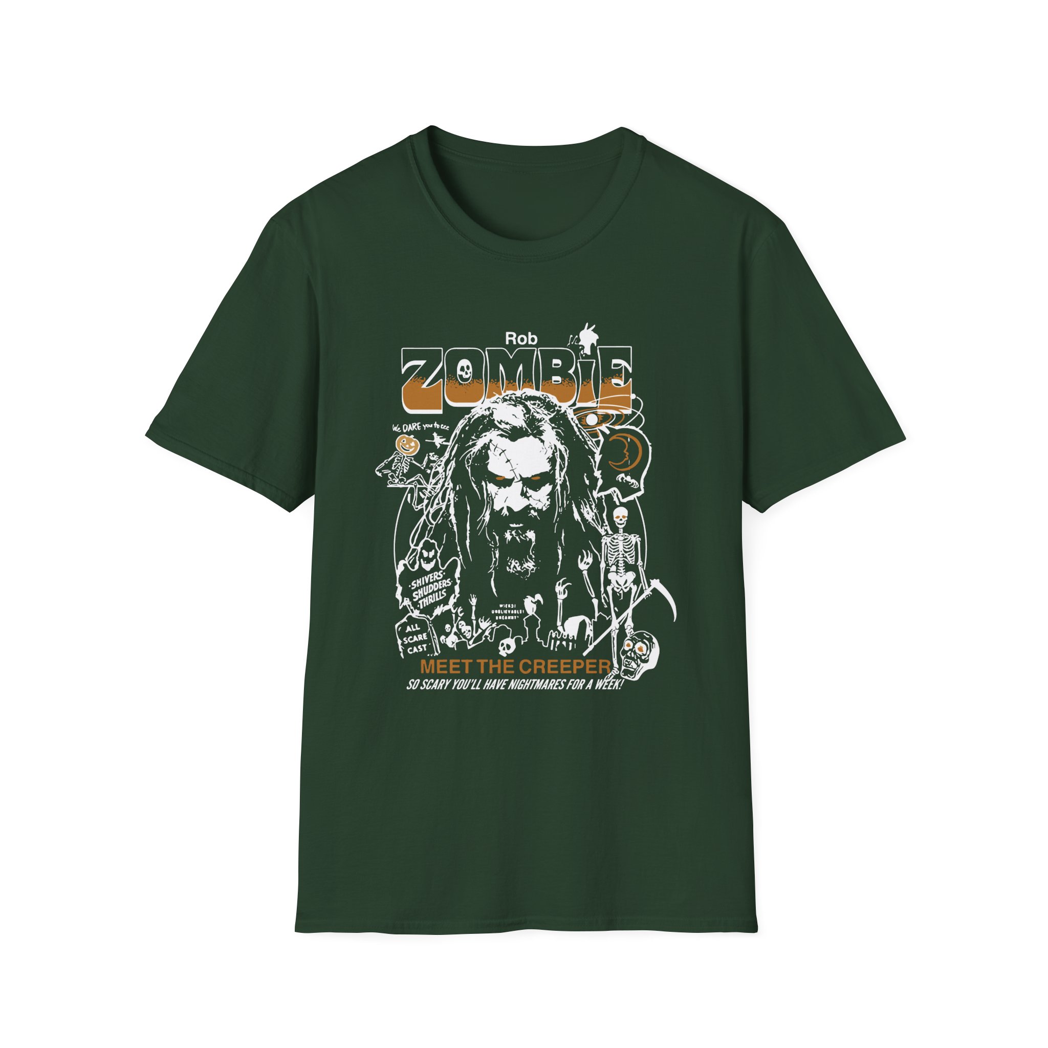 Rob Zombie Meet the Creeper Unisex Softstyle T-Shirt