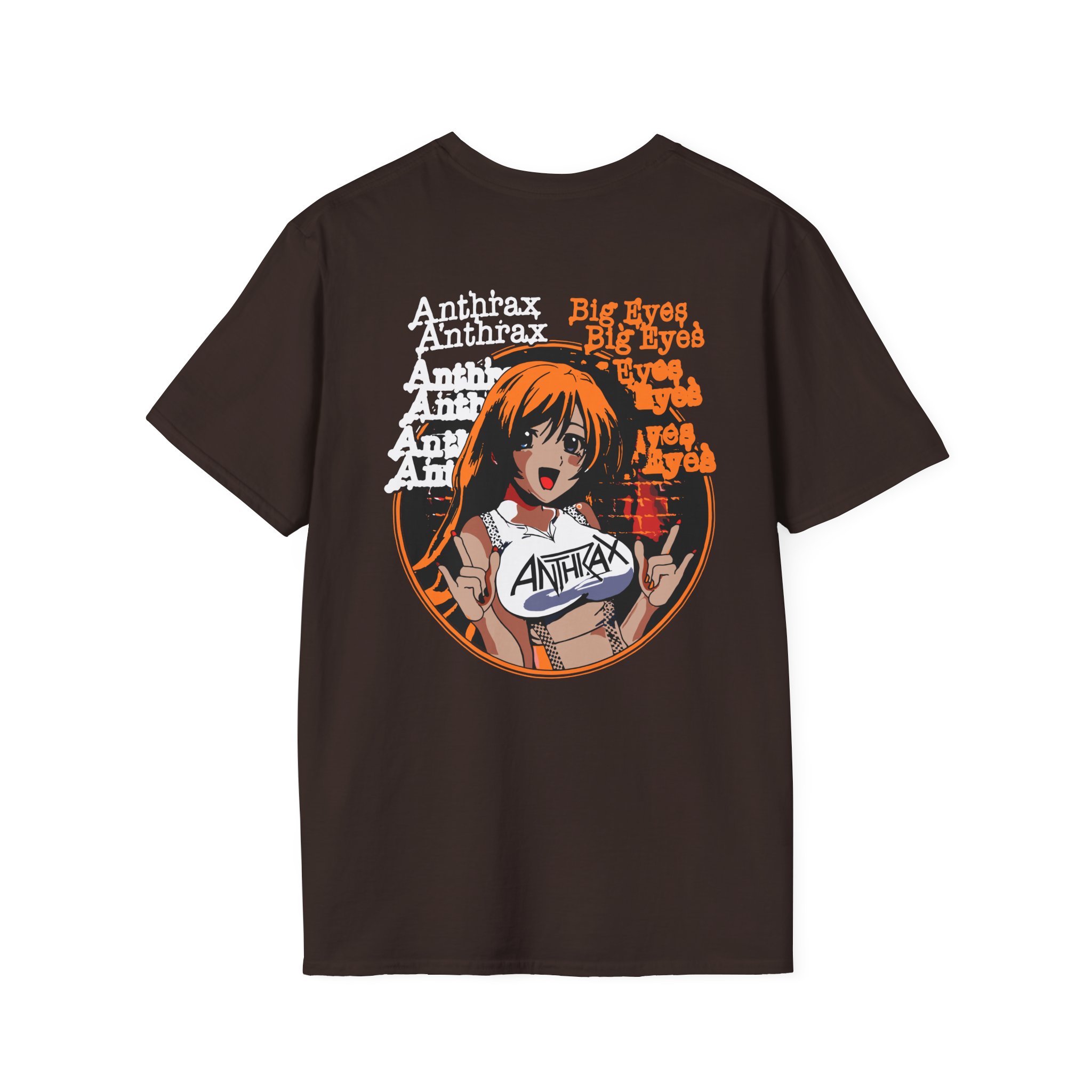 Anthrax Big Eyes Unisex Softstyle T-Shirt