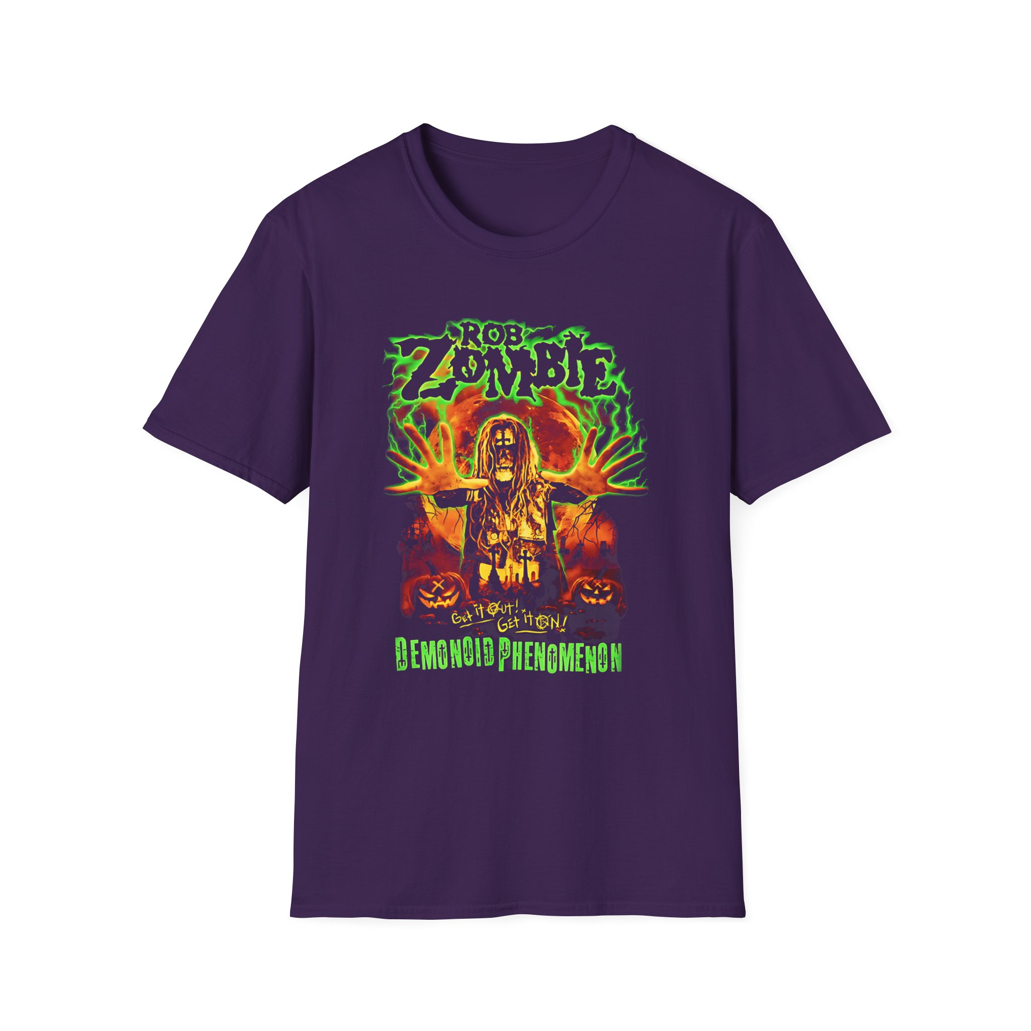 Rob Zombie Demonoid Graveyard Unisex Softstyle T-Shirt