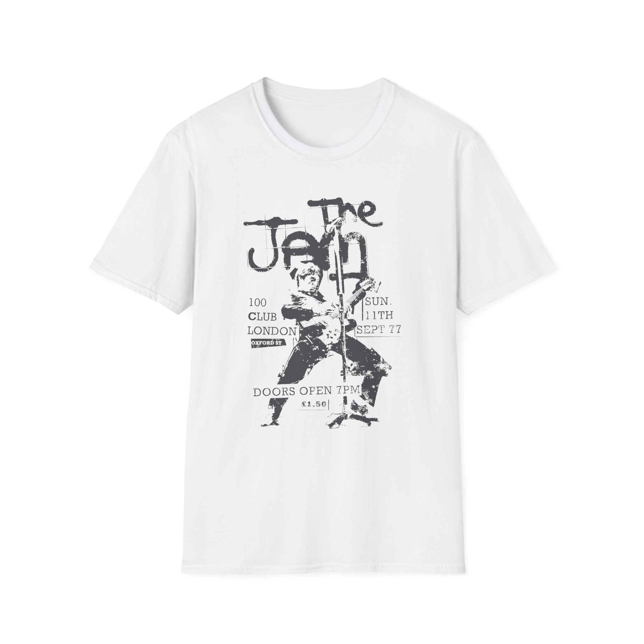 TJ 100 Club 77 Band Unisex Softstyle T-Shirt