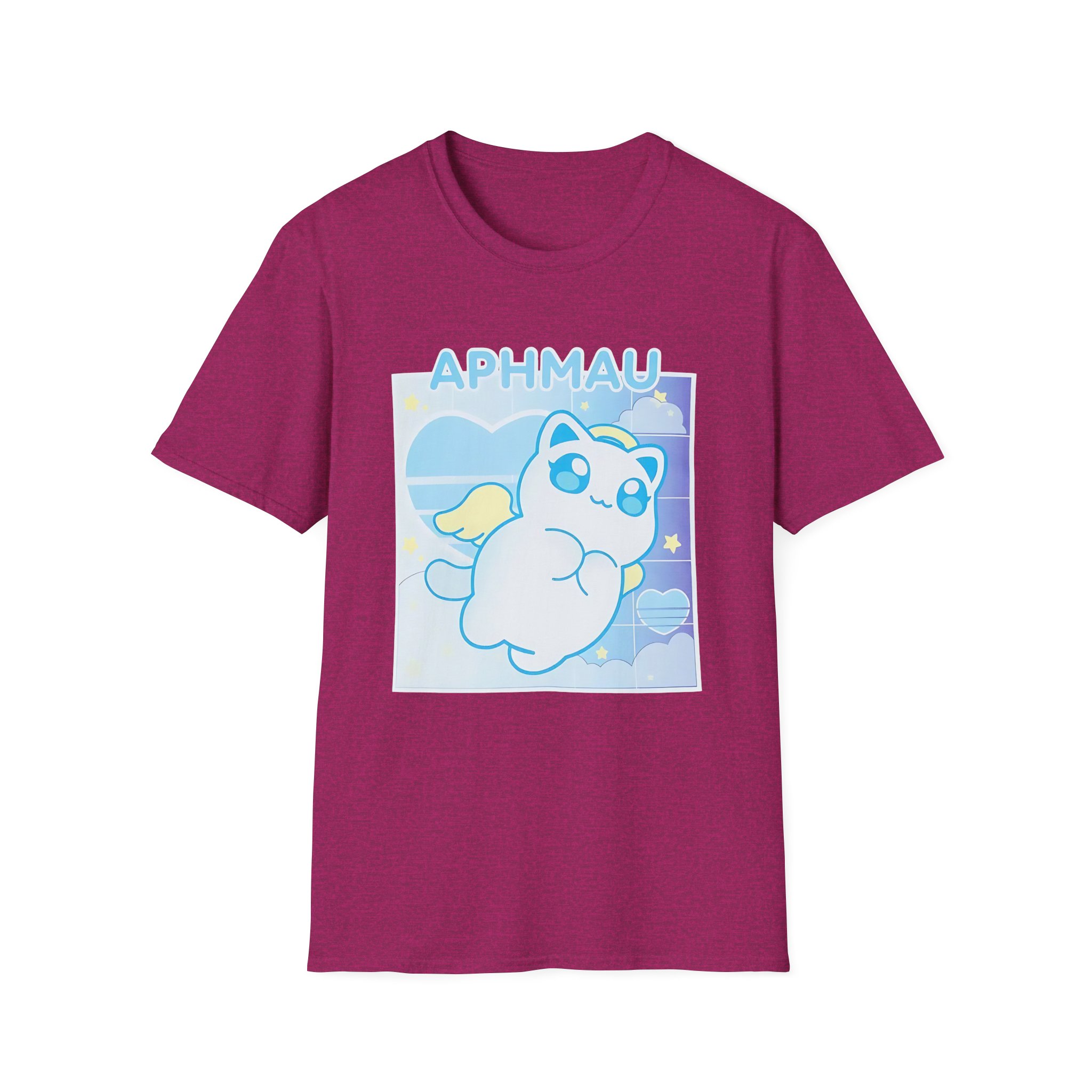 Aphmau Angel Cat Unisex Softstyle T-Shirt