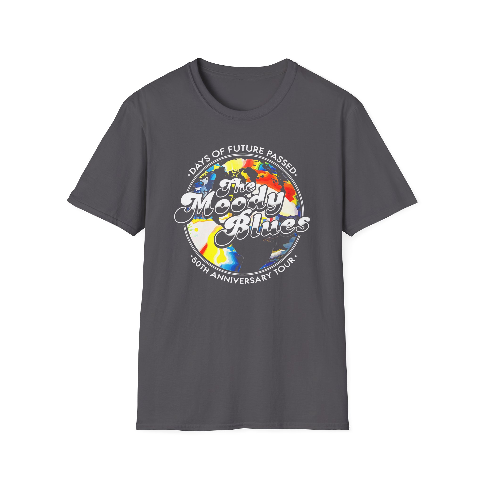 The Moody Blues Every Good Boy Deserves Favour" 50th Anniversary unisex softstyle t-shirt